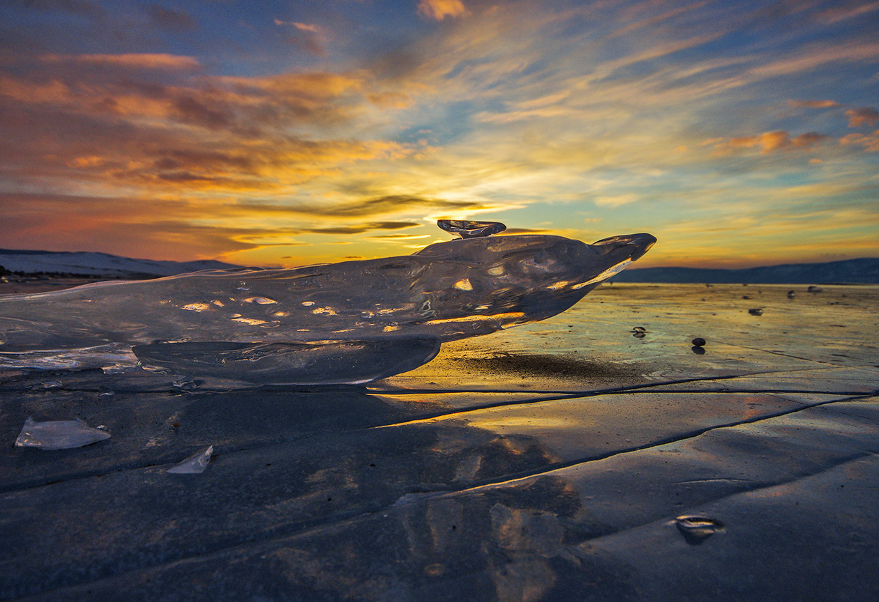 Icarus had to be rescued - My, Baikal, Landscape, Travels, Holidays in Russia, Wild tourism, Winter, Longpost