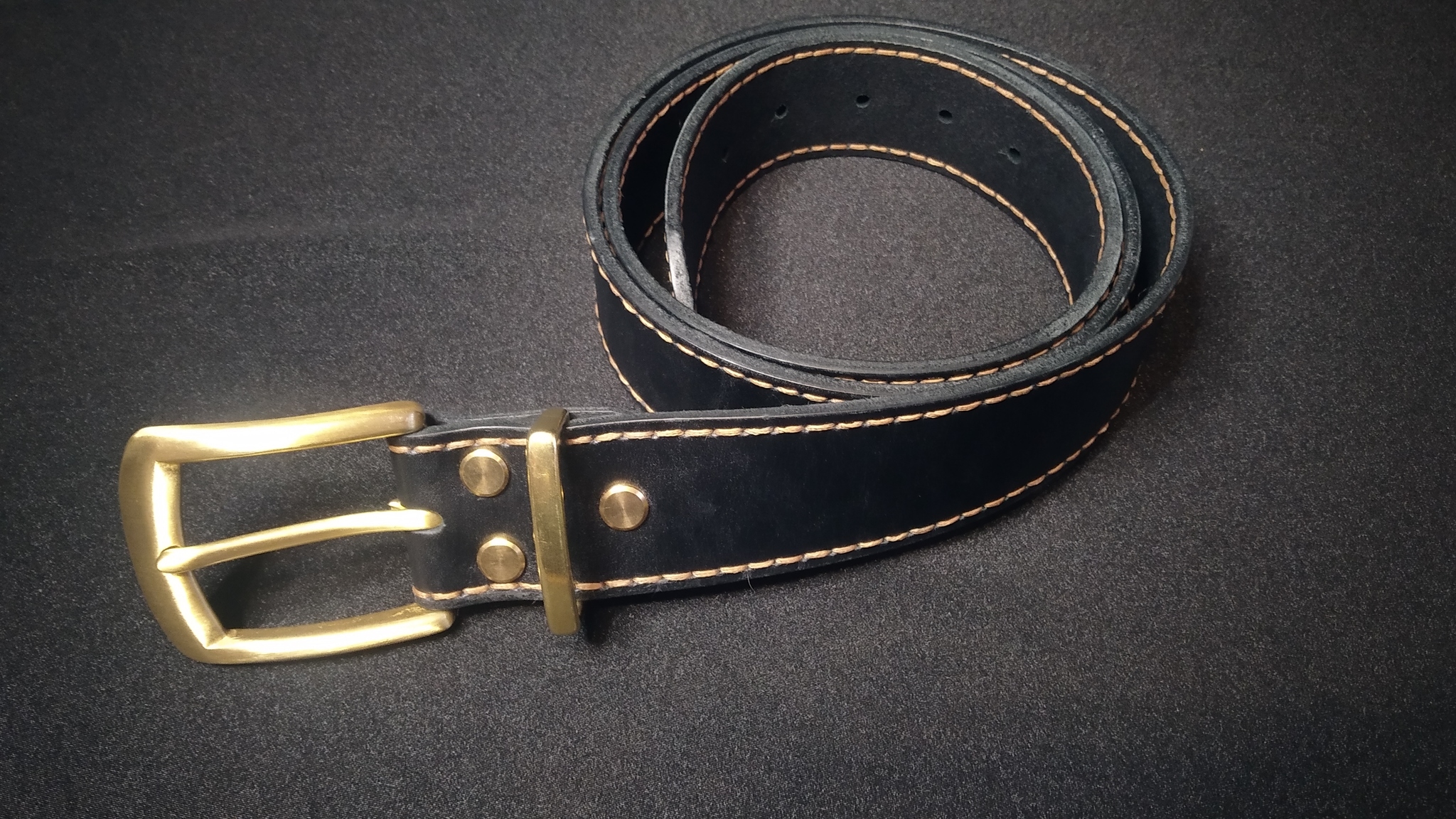 A couple of new belts - My, Leather products, Belt, Needlework without process, Natural leather, Longpost