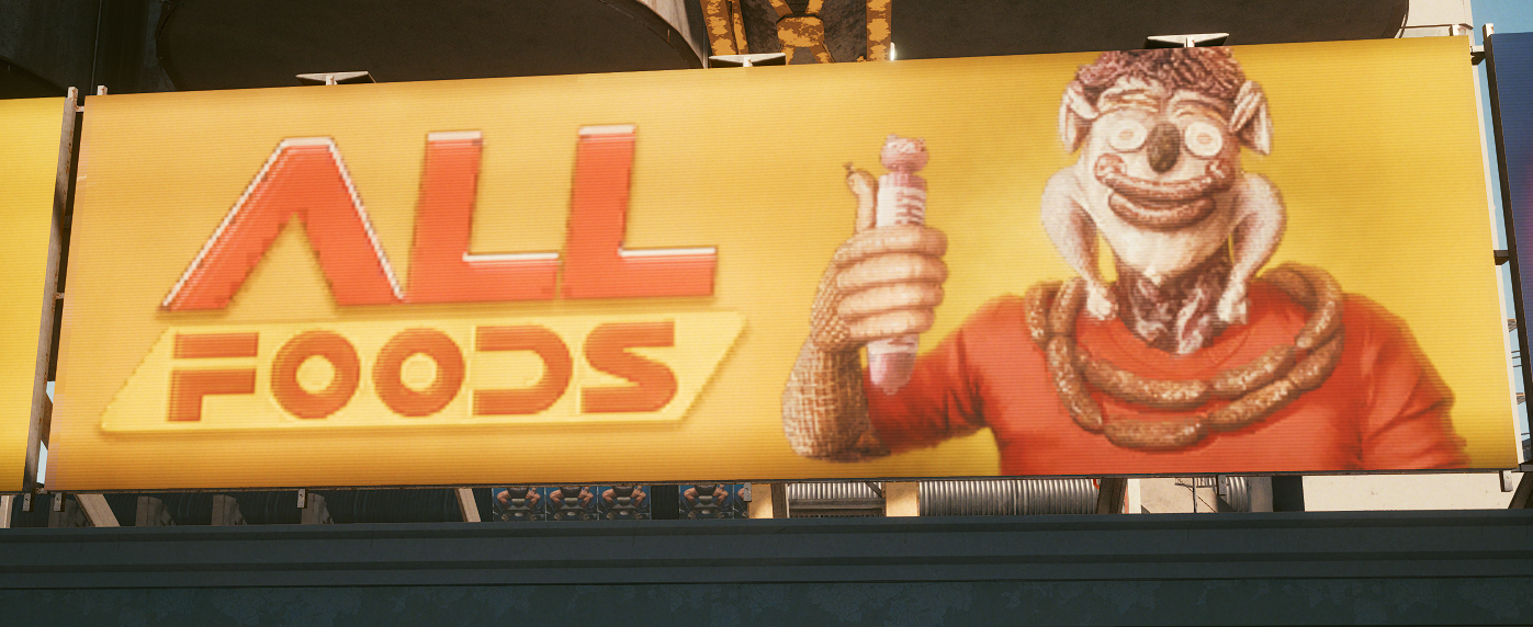 The amazing world of advertising in Cyberpunk 2077. Part 1 – Food - Cyberpunk 2077, Advertising, Games, Longpost