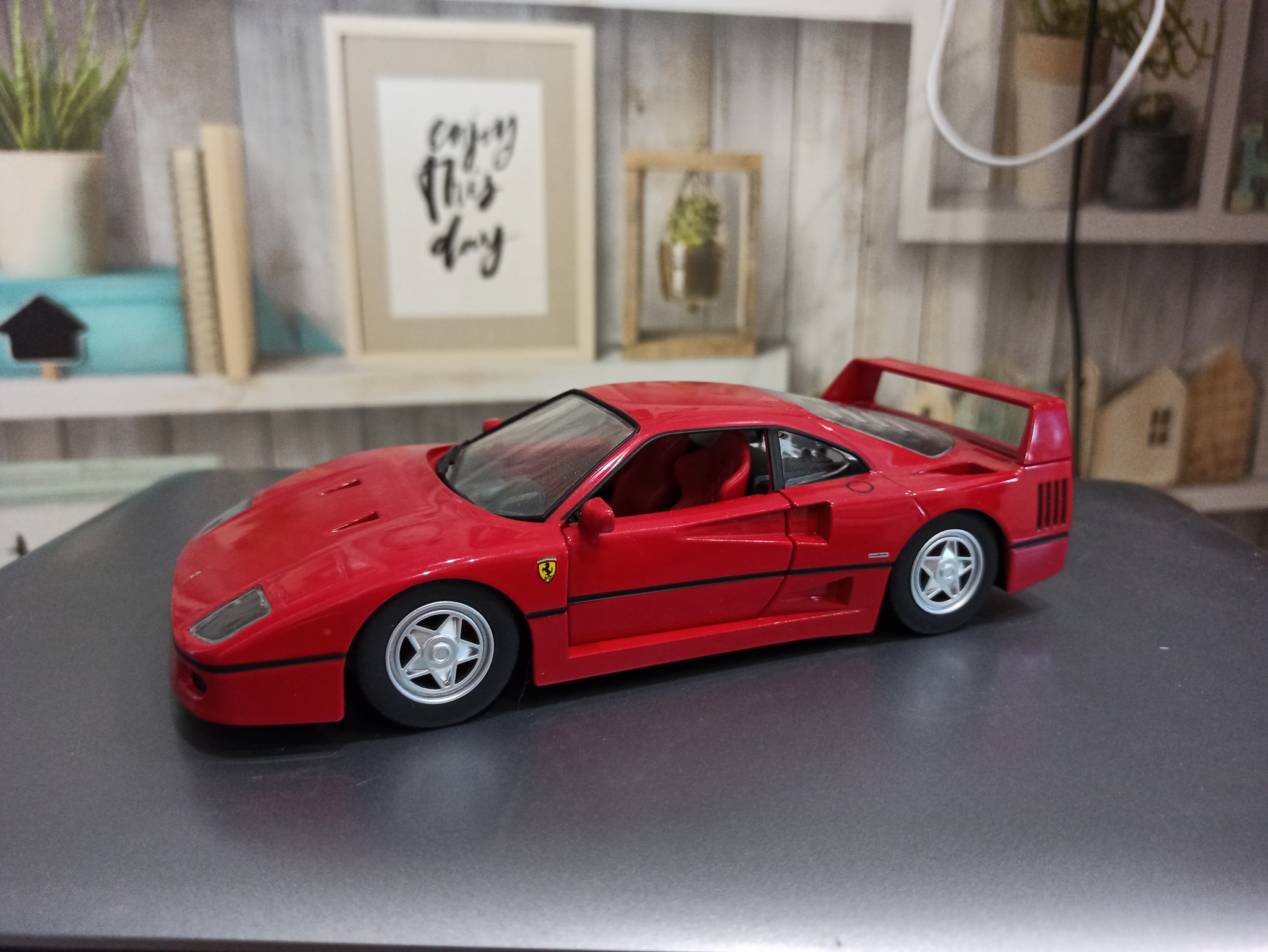 Небольшая часть моей коллекции(часть 1) - Моё, 1:24, Моделизм, Ferrari, Chevrolet Corvette, Коллекция, Длиннопост