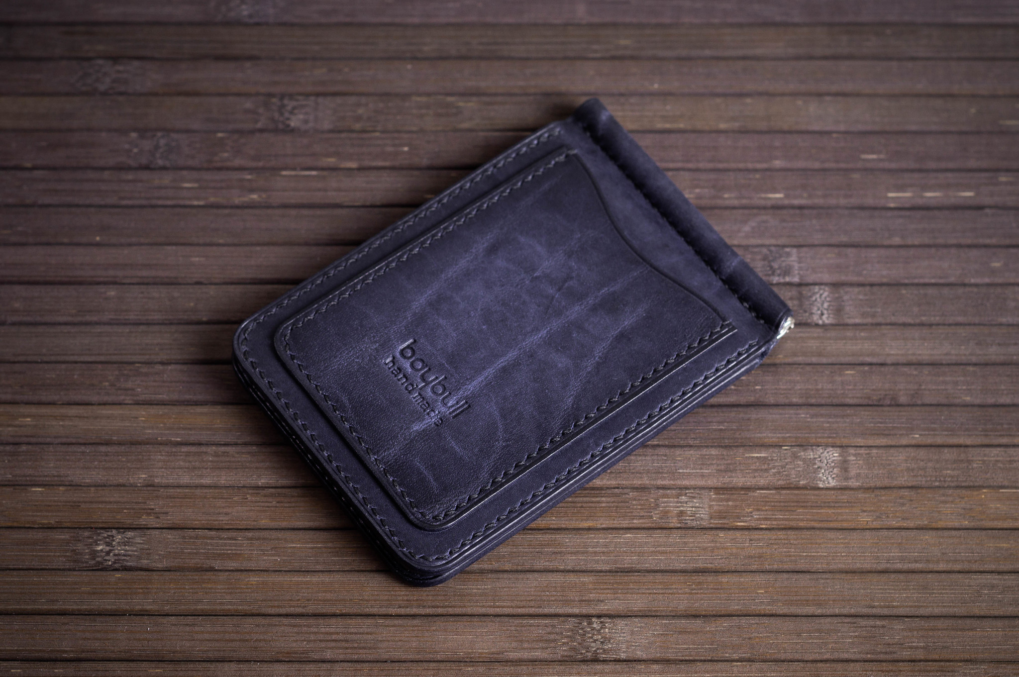 Wallet + organizer for car documents, made of tortured leather, and several clips for bills - My, Leather, Needlework without process, Leather craft, Purse, Money clip, Longpost, Leather products