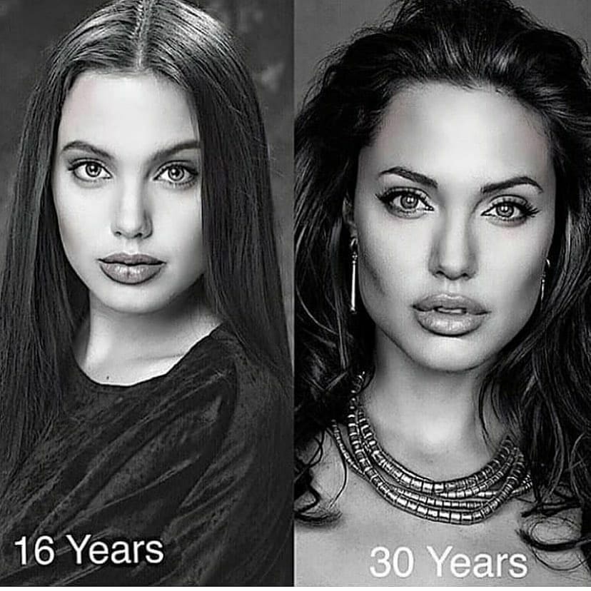 [Photo Post] Angelina Jolie - Angelina Jolie, Lara Croft, The photo, Beautiful girl, Actors and actresses, It Was-It Was, GIF, Video, Longpost