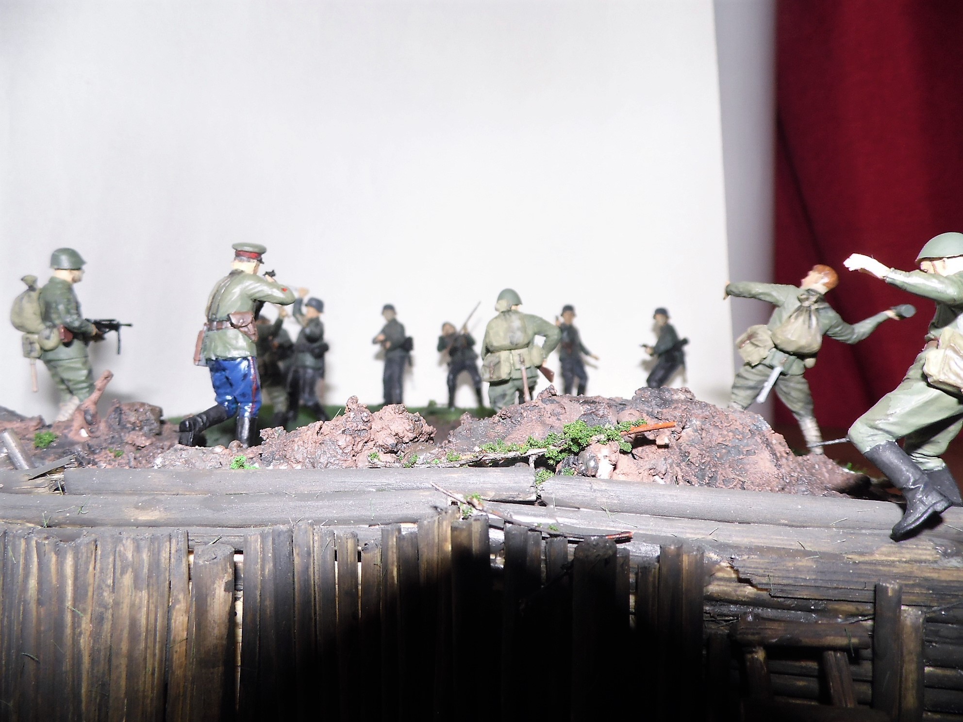 Miniature Counterattack. 1:35 - My, The Great Patriotic War, Counterattack, Miniature