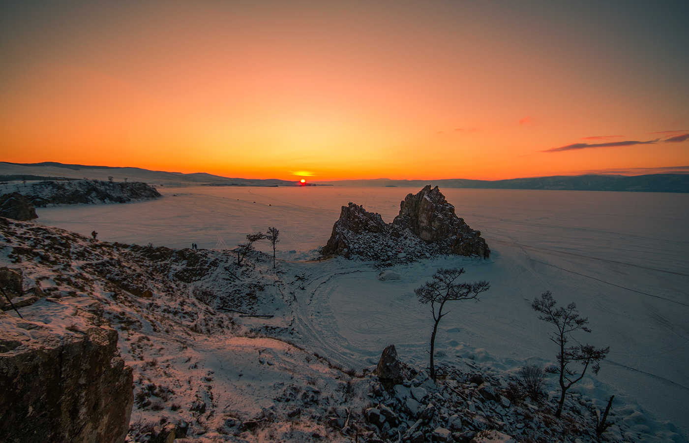 Zarya is ours - My, Baikal, Landscape, Photo tour, Winter, Holidays in Russia, Siberia, Wild tourism, Longpost