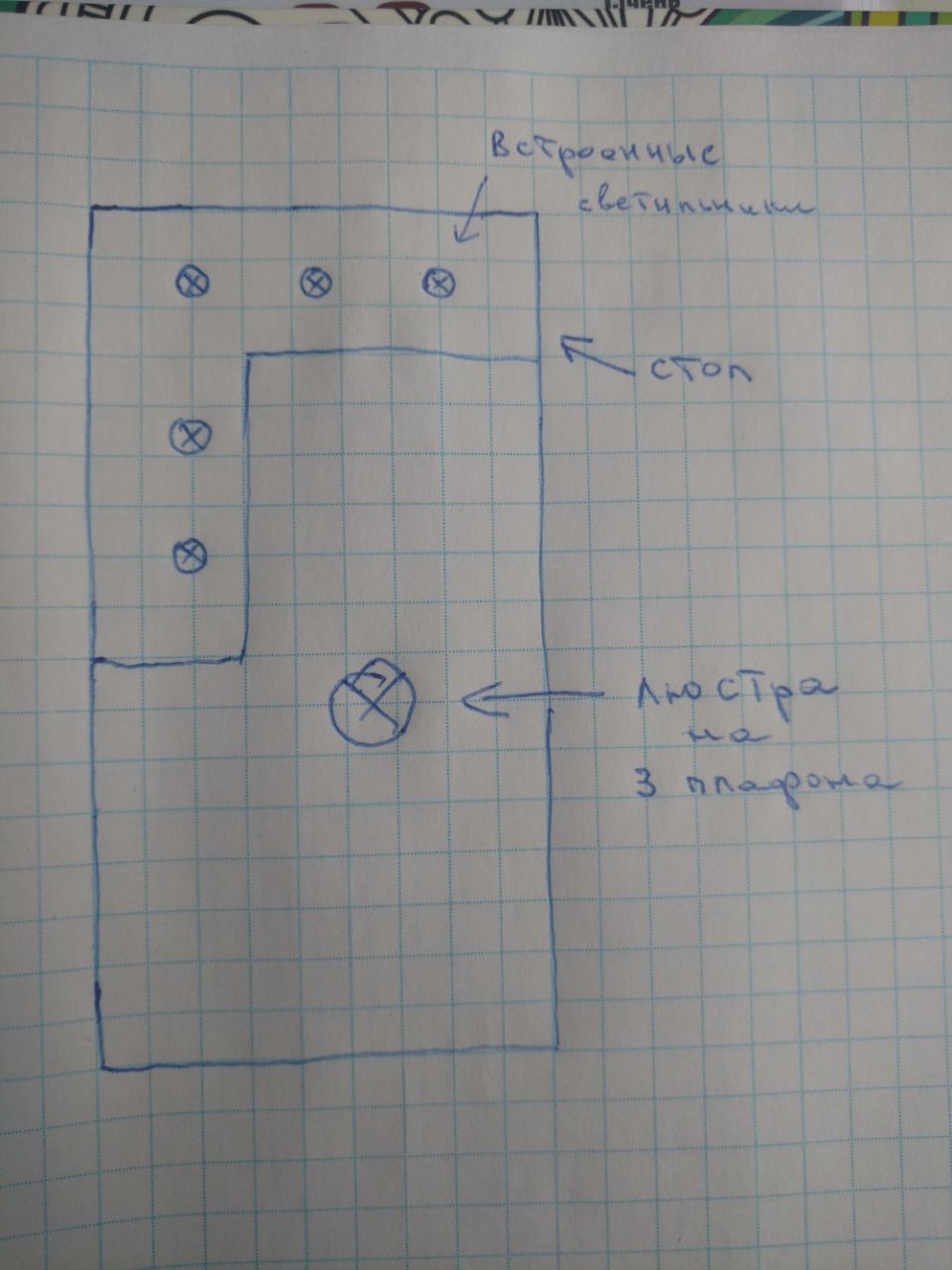 Selecting the power of built-in lamps in a suspended ceiling in the office - My, Electricity, Light, Led Lighting, Lighting Calculation, LED lights, Stretch ceiling