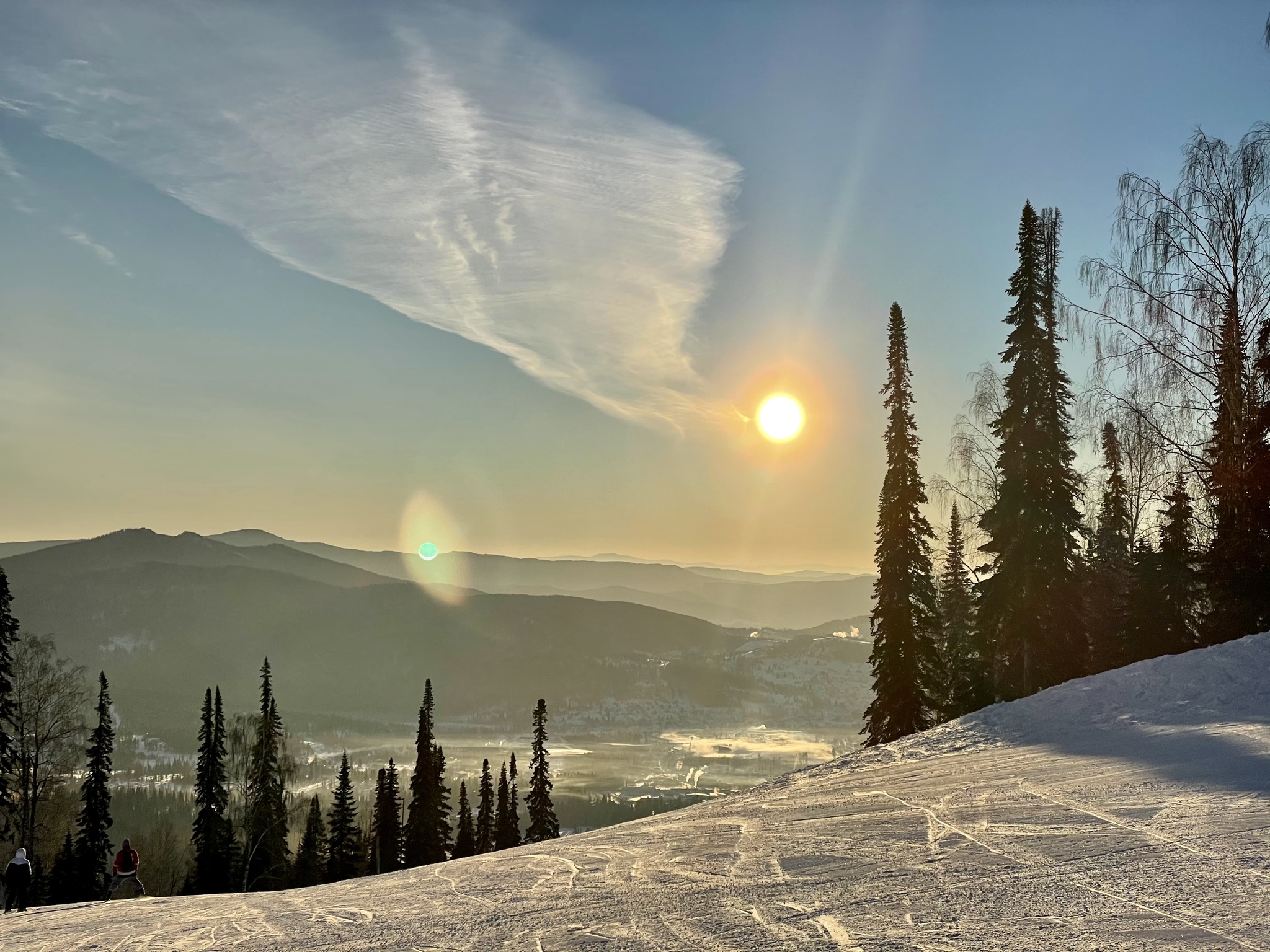 Sheregesh, Kemerovo region - My, Siberia, Skiing, Sheregesh, Drone, Longpost, The photo, Nature, beauty of nature