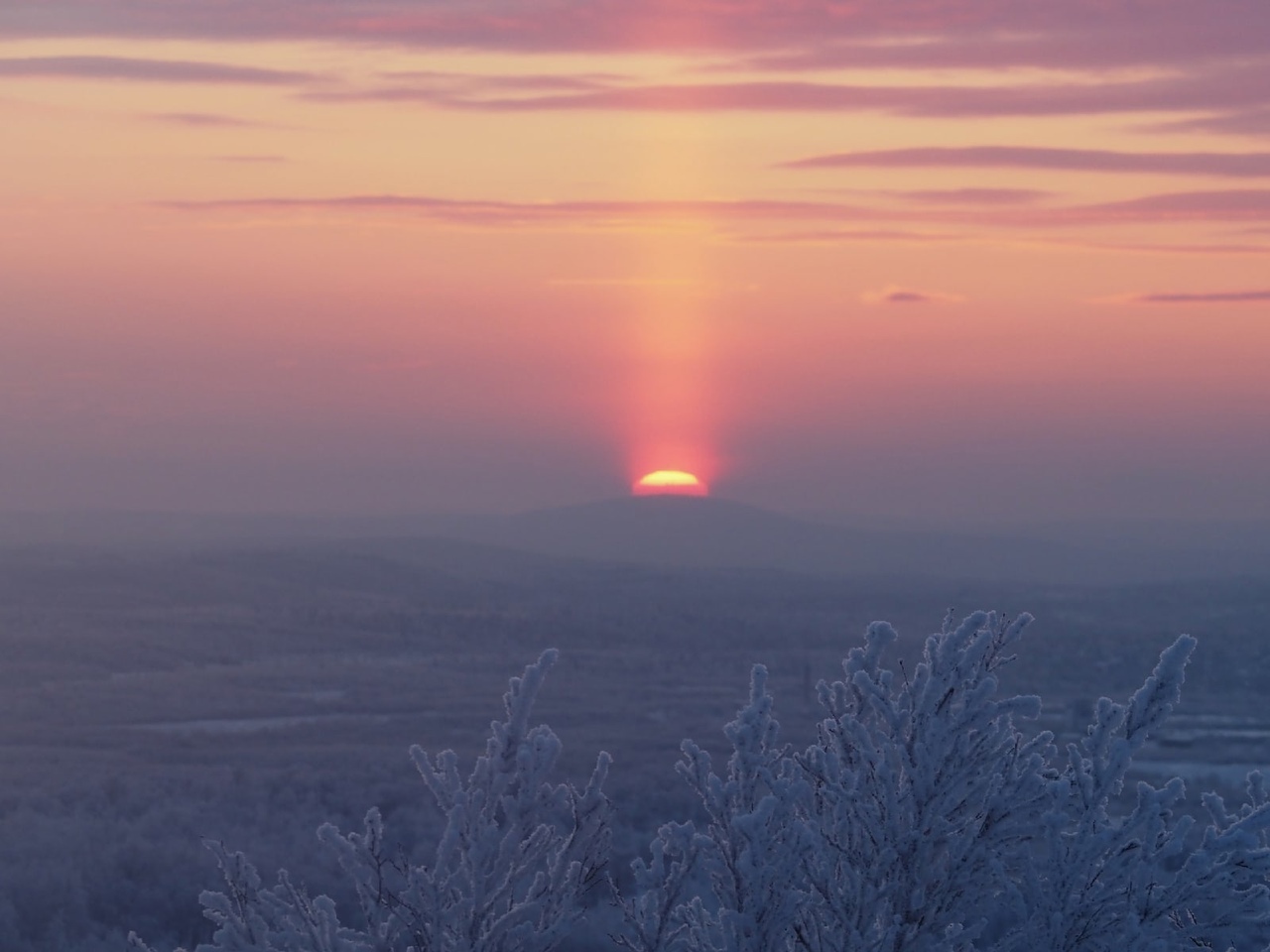 Today, January 10, 2021, Murmansk welcomed the first sun of this year - Murmansk, The sun, polar night, Longpost, The photo