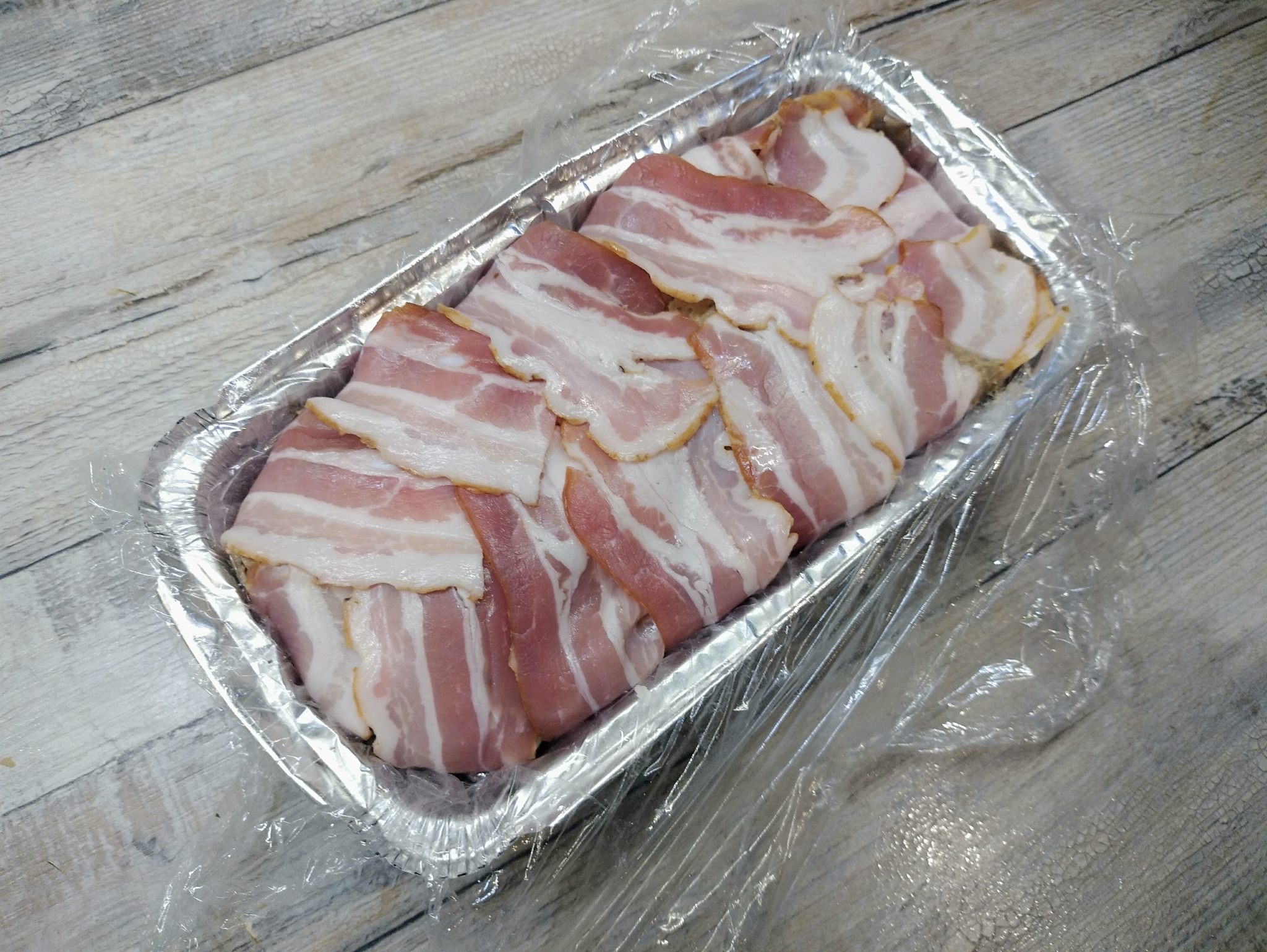 The last accord of the holiday - terrine with cognac, bacon and jelly - My, Cooking, Recipe, Liver, Pate, Terrine, Longpost