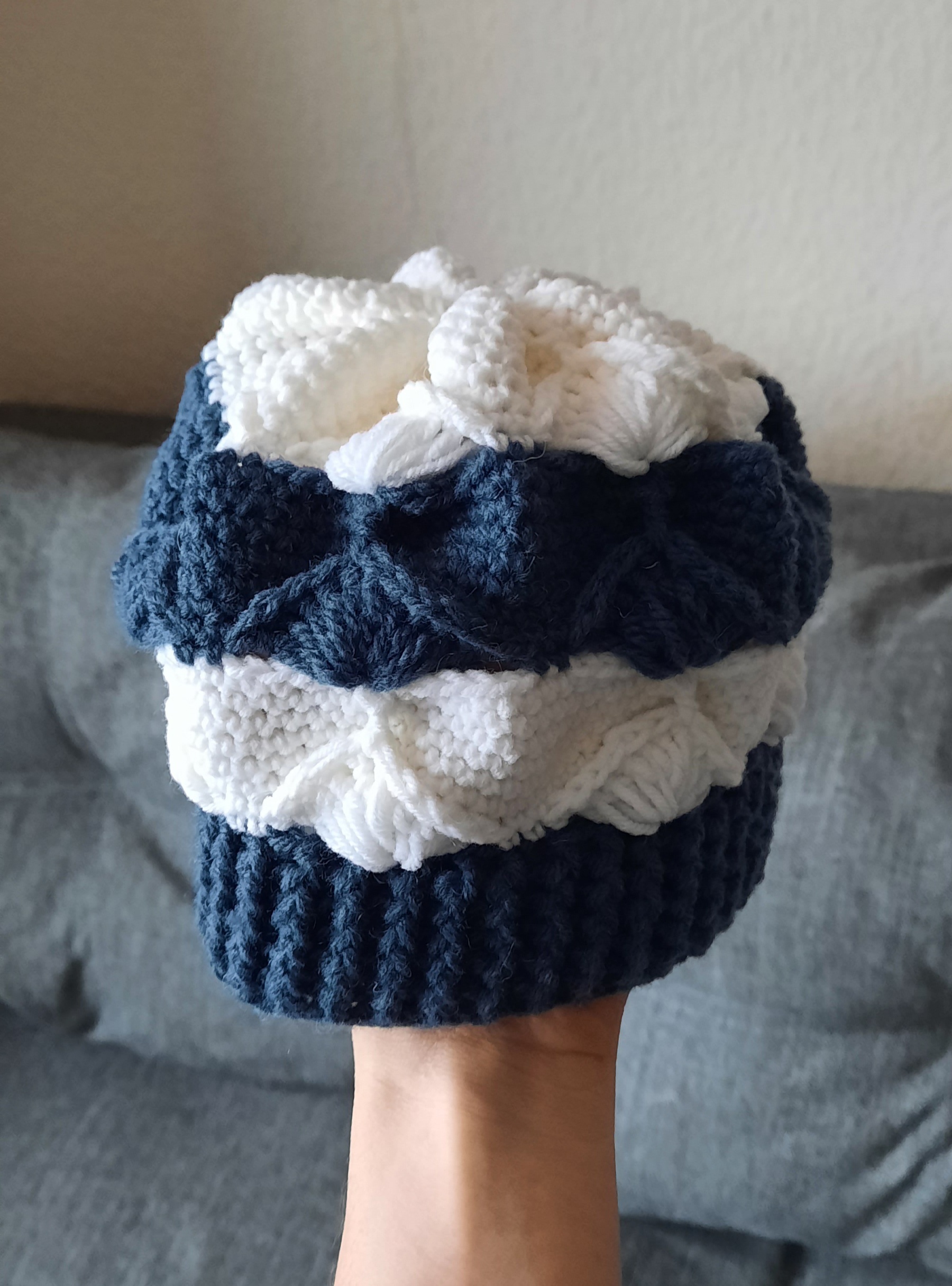 A cap. Another beauty created in one night shift)) - Crochet, Needlework, Longpost