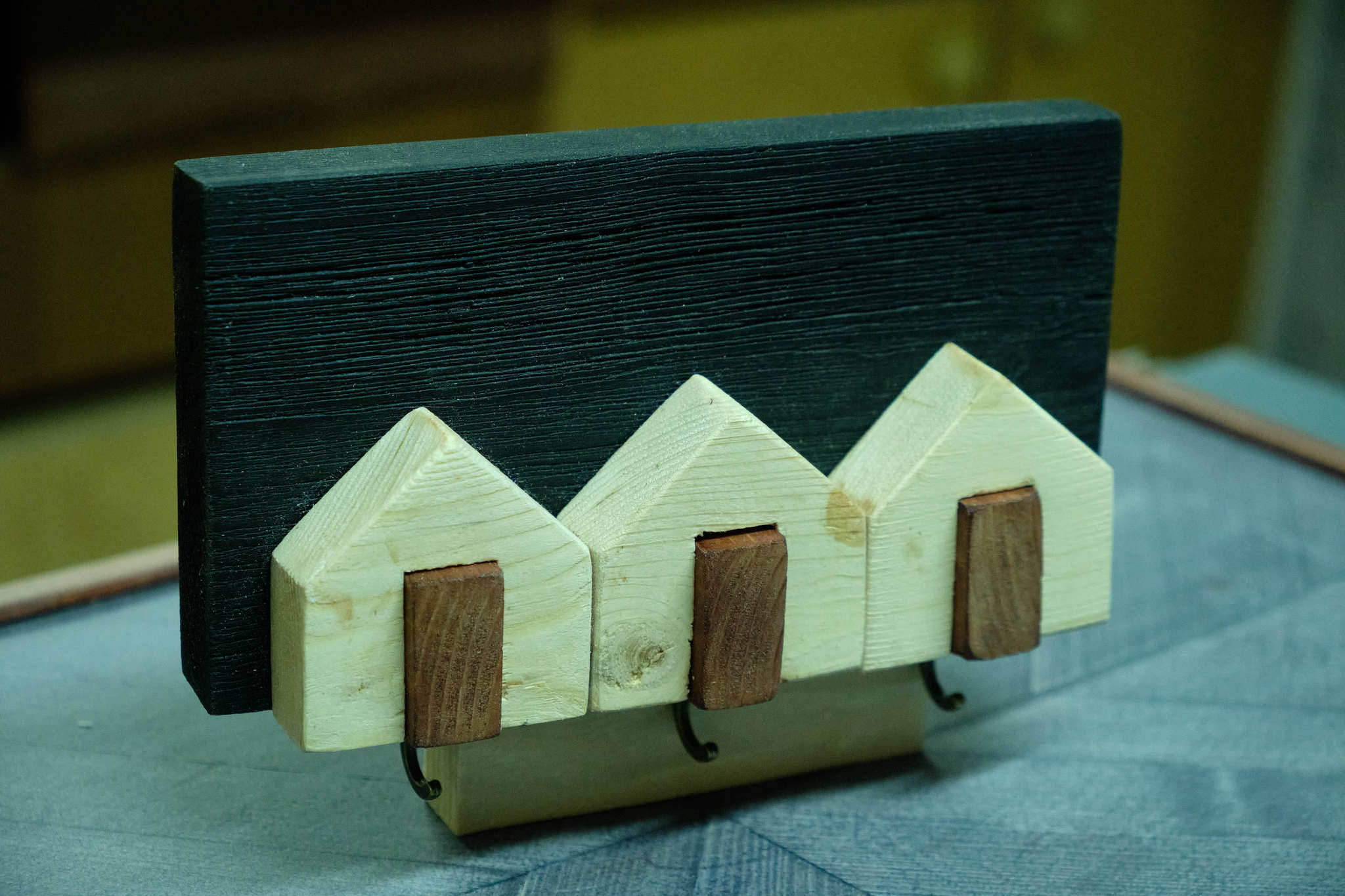 DIY key holder - Scandinavian style - My, Housekeeper, A shelf, With your own hands, Management, Needlework with process, Video, Longpost