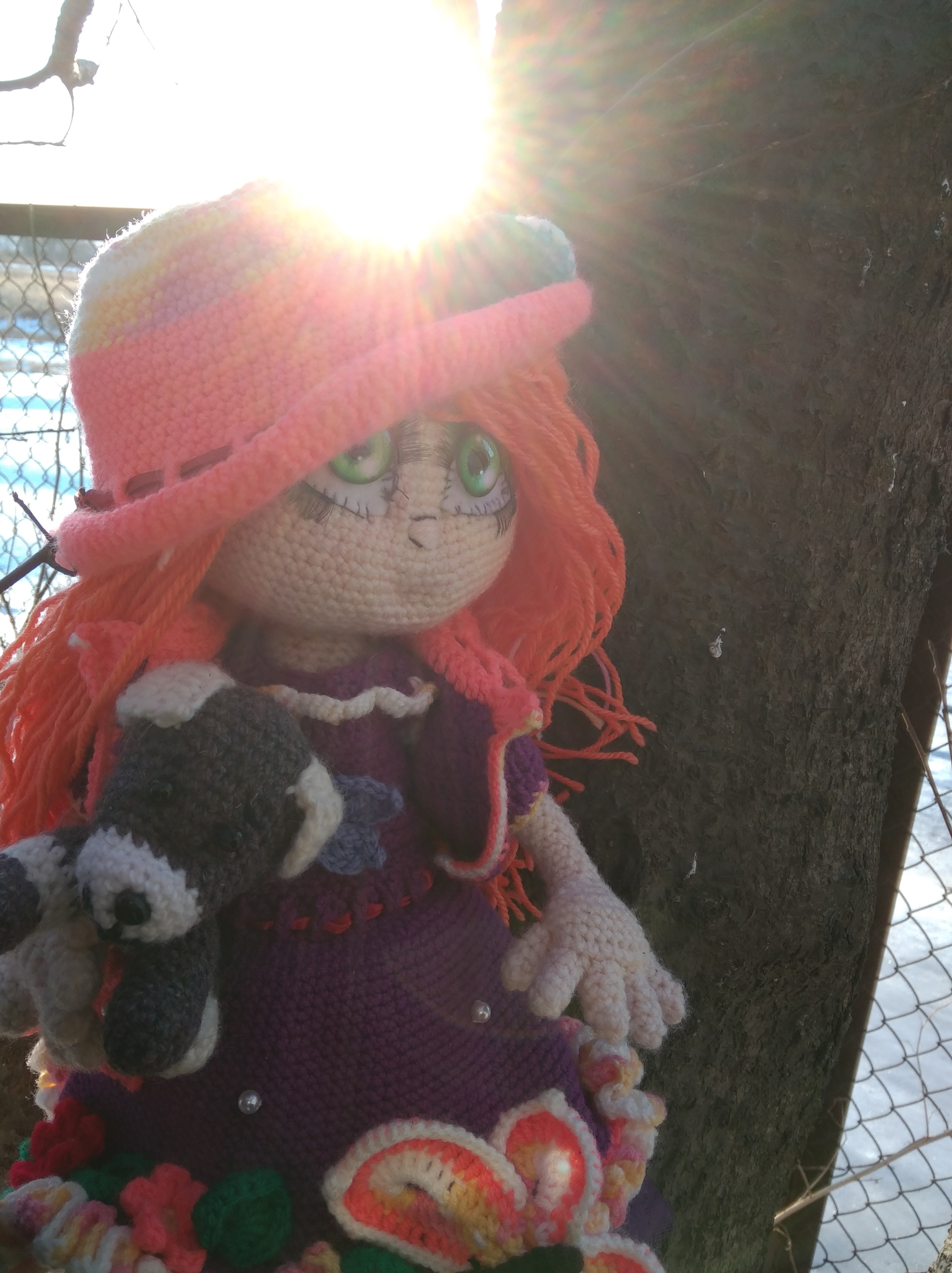 Post #7951292 - My, Crochet, Knitting, Handmade dolls, Interior doll, Knitted toys, Frame dolls, Hobby, Longpost
