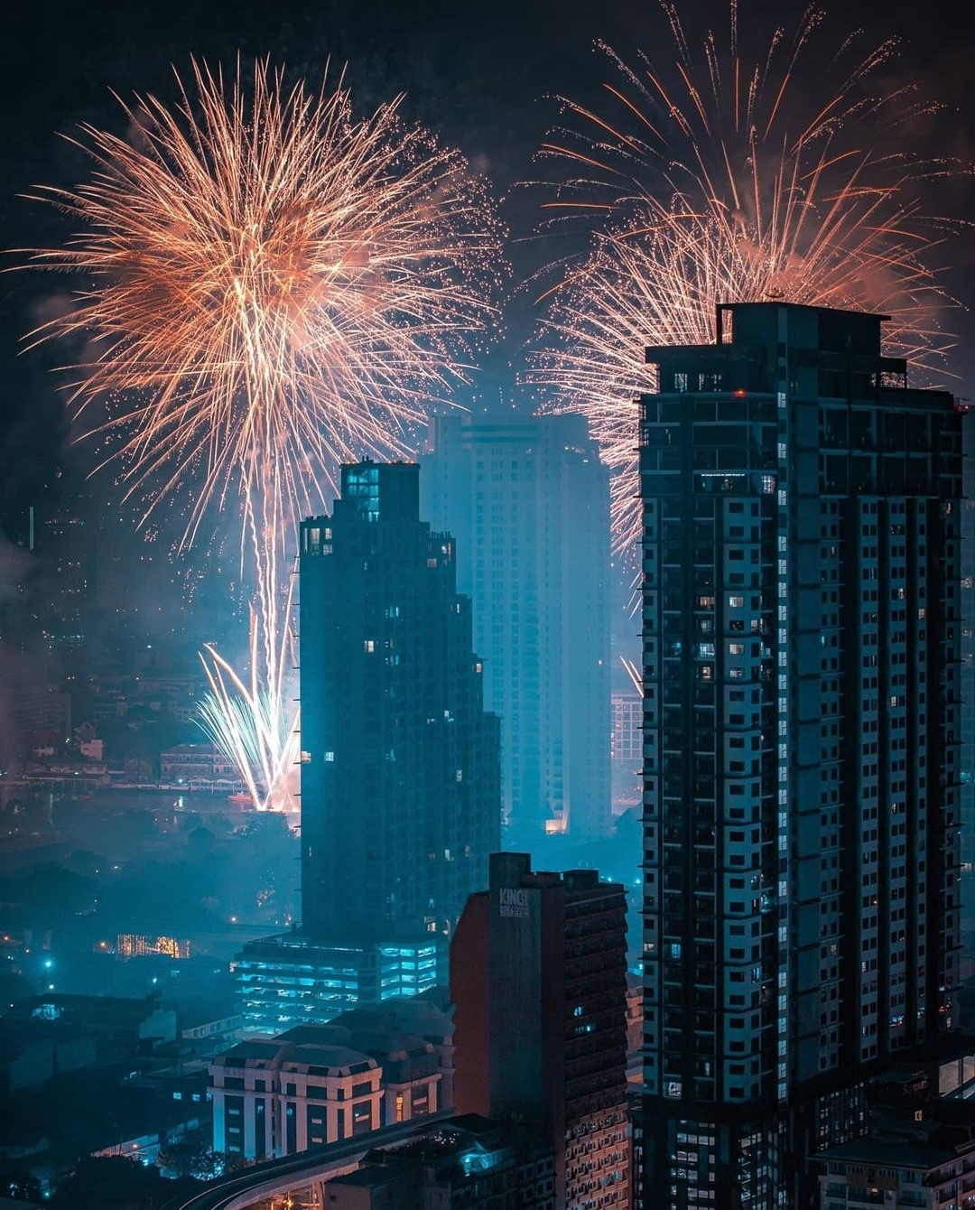 New Year in Bangkok - Thailand, Bangkok, Fireworks, New Year, The photo, Longpost