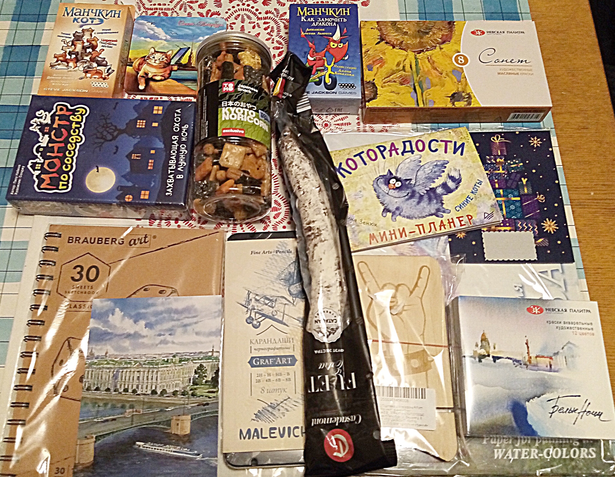 Exchange from Mirrochka: St. Petersburg-Moscow region - My, Gift exchange, Gift exchange report, New Year's exchange from Mirrochka, Longpost