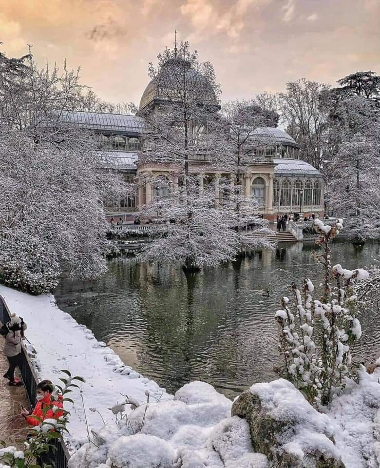 Photos of snow-covered Madrid, part 2 - Spain, Madrid, The photo, Snow, Snowfall, Winter, Travels, Longpost