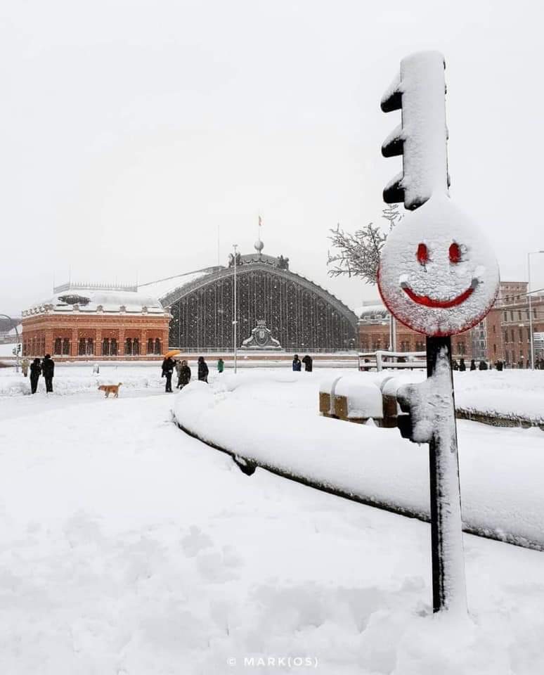 Photos of snow-covered Madrid, part 2 - Spain, Madrid, The photo, Snow, Snowfall, Winter, Travels, Longpost