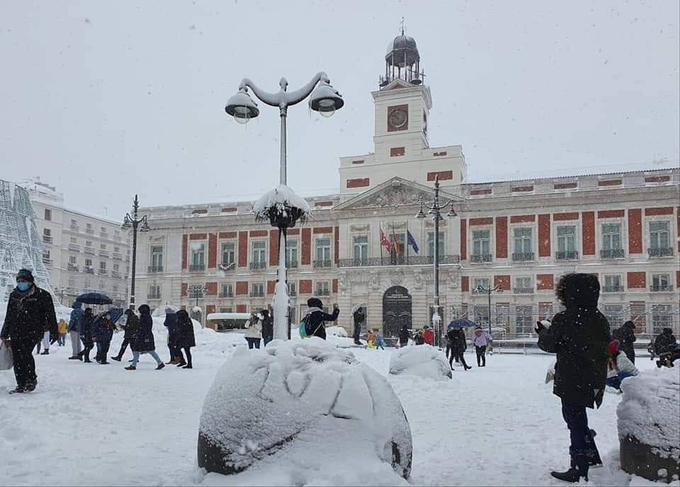 Photos of snow-covered Madrid, part 2 - Spain, Madrid, The photo, Snow, Snowfall, Winter, Travels, Longpost