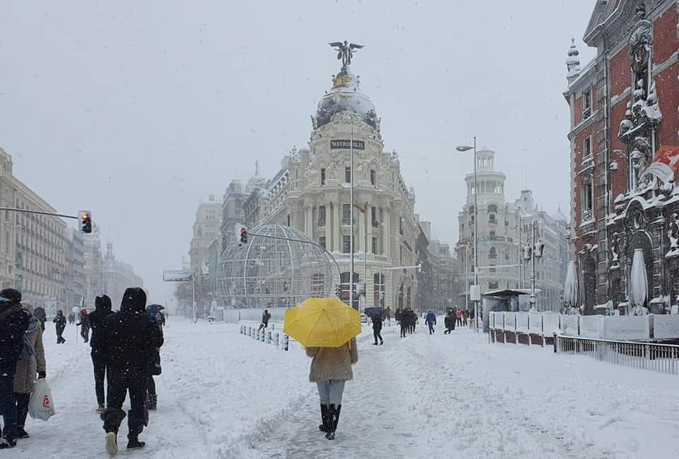 Photos of snow-covered Madrid, part 2 - Spain, Madrid, The photo, Snow, Snowfall, Winter, Travels, Longpost