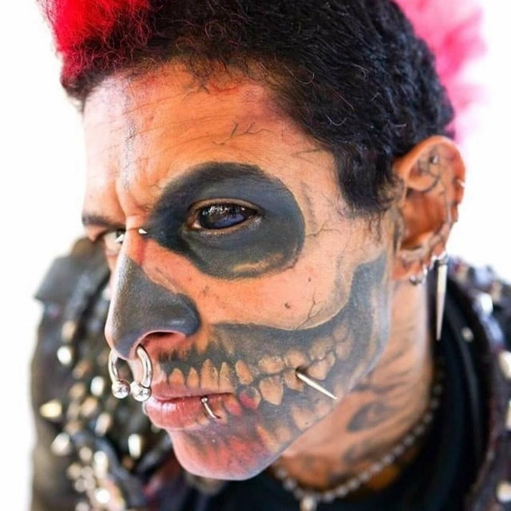 People who have disfigured their appearance - Tattoo, Piercing, Ugliness, Longpost