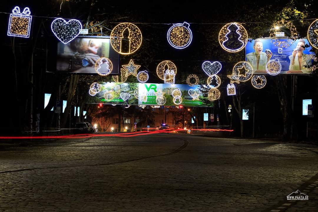 Новогодний Тбилиси - Грузия, Тбилиси, Новый Год, Иллюминация, Фотография, Длиннопост