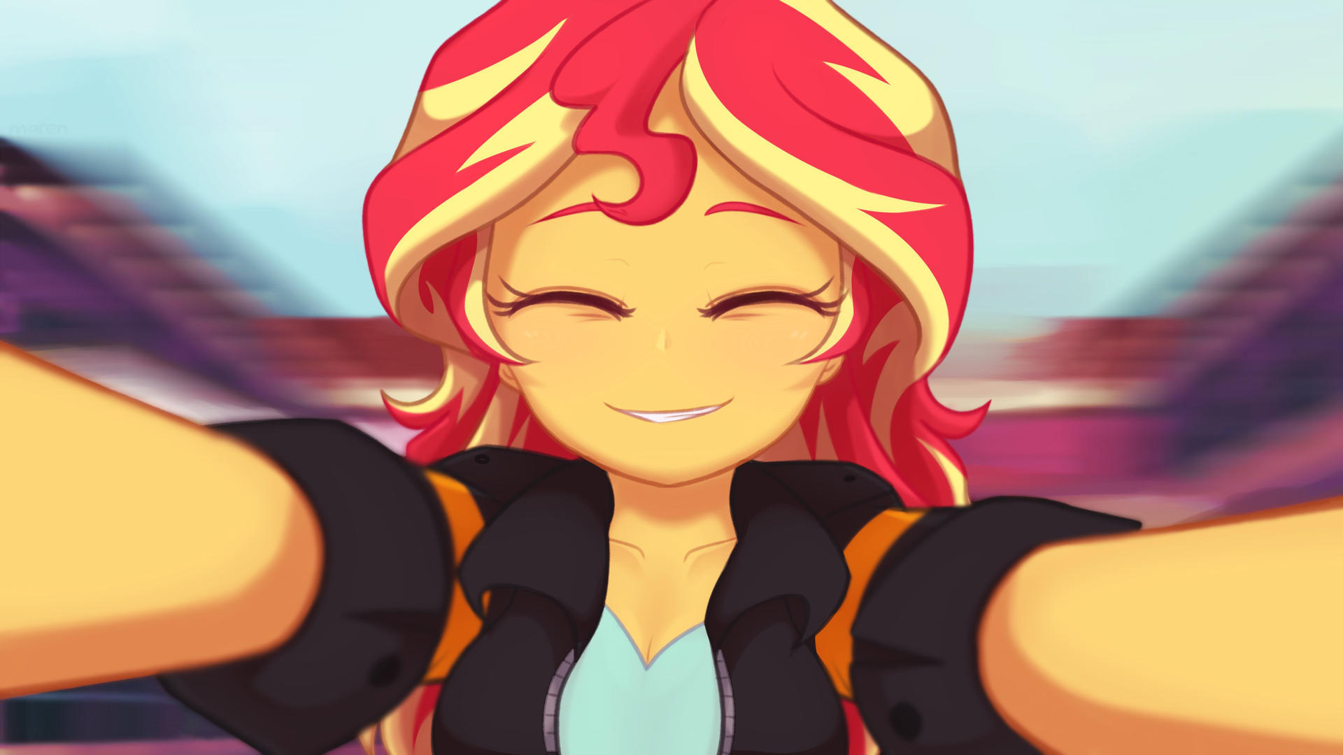 Закатя - My Little Pony, Equestria Girls, Sunset Shimmer, Marenlicious