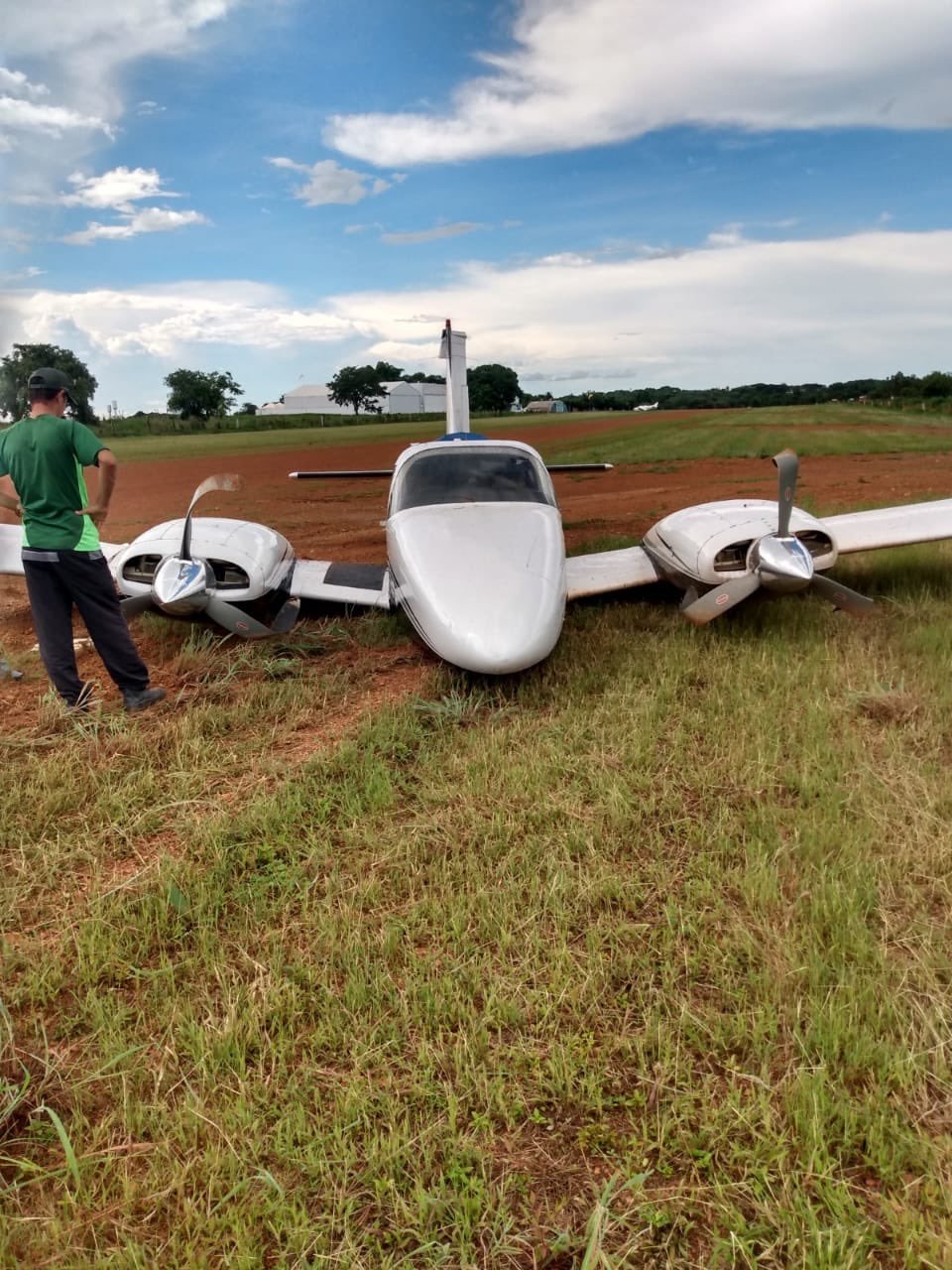 Jump, hop and whizz - Aviation, Brazil, Emergency landing, Video, Longpost, Cow, Aviation accidents