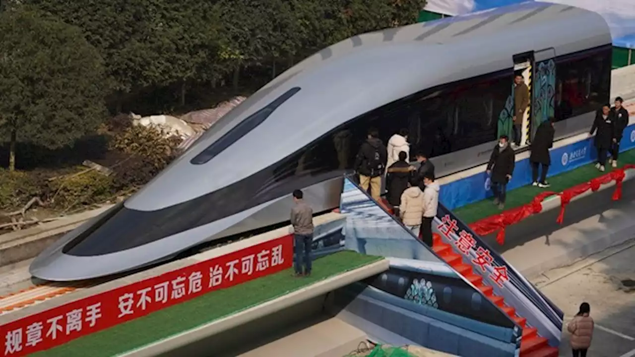 Chinese Maglev prototype - Maglev, China, Japan, Video, Longpost