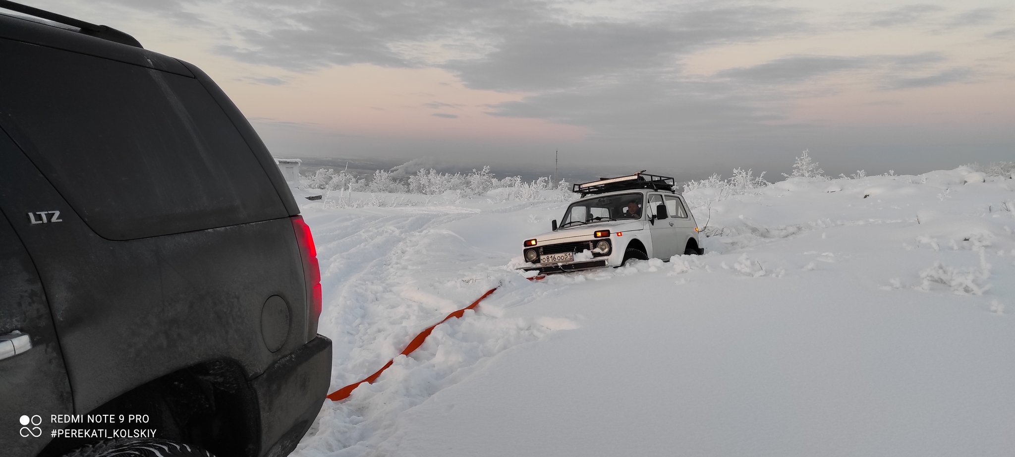 The polar night is over! Let's welcome the first sun in Murmansk! 4x4, Offroad, PerekatiKolsky - My, Adventures, Renault Duster, Nissan Patrol, Ford, Auto, Niva, 4x4, Offroad, Murmansk, Kola Peninsula, Arctic, polar night, The sun, Pokatushki, Jeepers, Snow, freezing, Winter, Video, Longpost