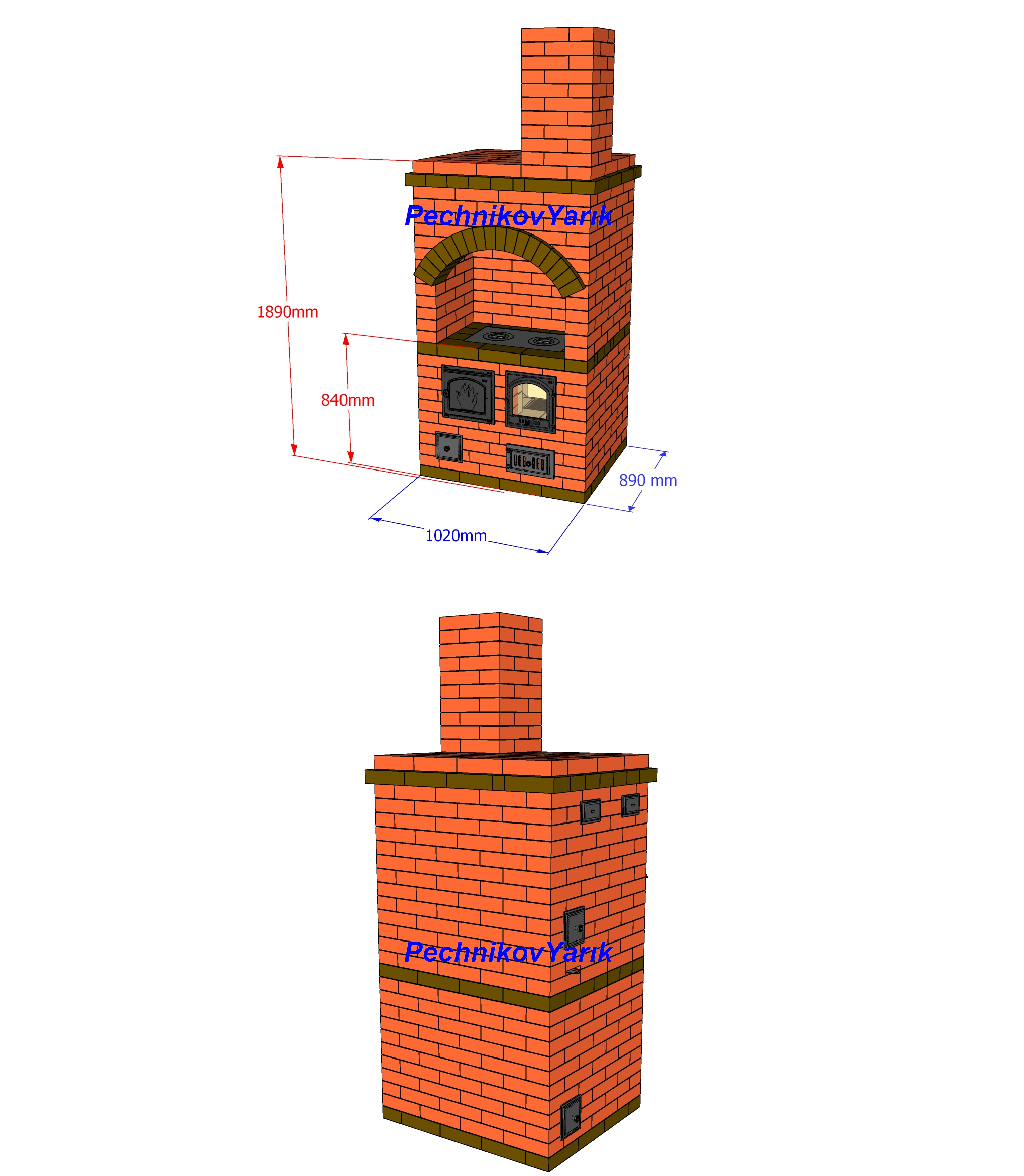 Setting up an inexpensive stove for heating and cooking - My, Bake, Heating, Pechnik, Yekaterinburg, Design, Visualization, Longpost, Needlework with process