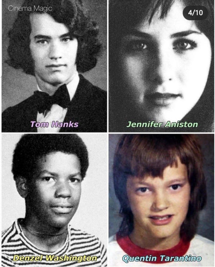 School photos of Hollywood stars - Actors and actresses, Hollywood, Celebrities, Longpost, The photo, Old photo, Historical photo