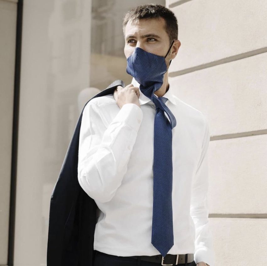 Fashion 2020-2021 - Tie, Mask, Men, Fashion, Longpost