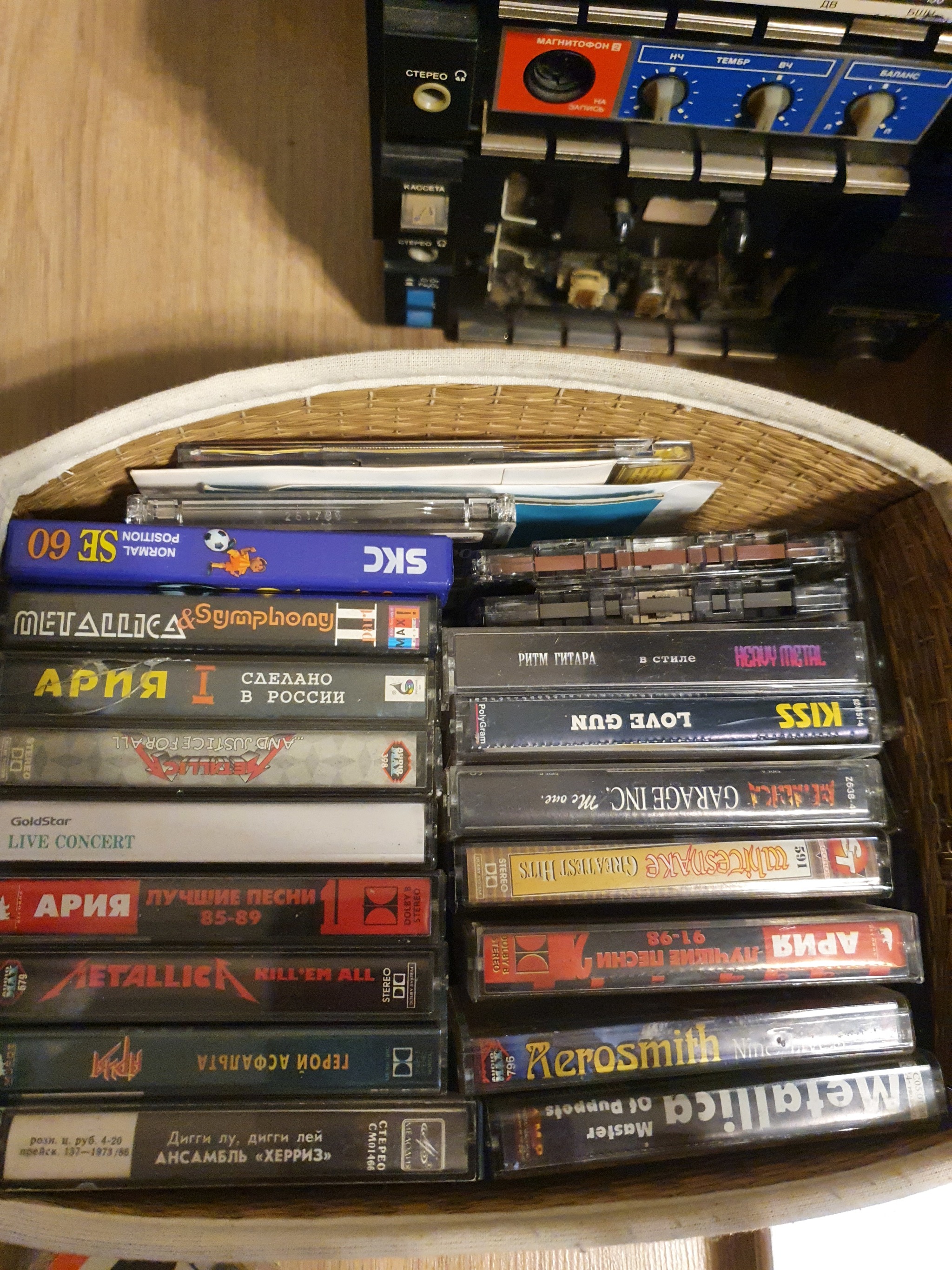 Dismantling the closet) - My, Nostalgia, Audio cassettes, Old school, Longpost