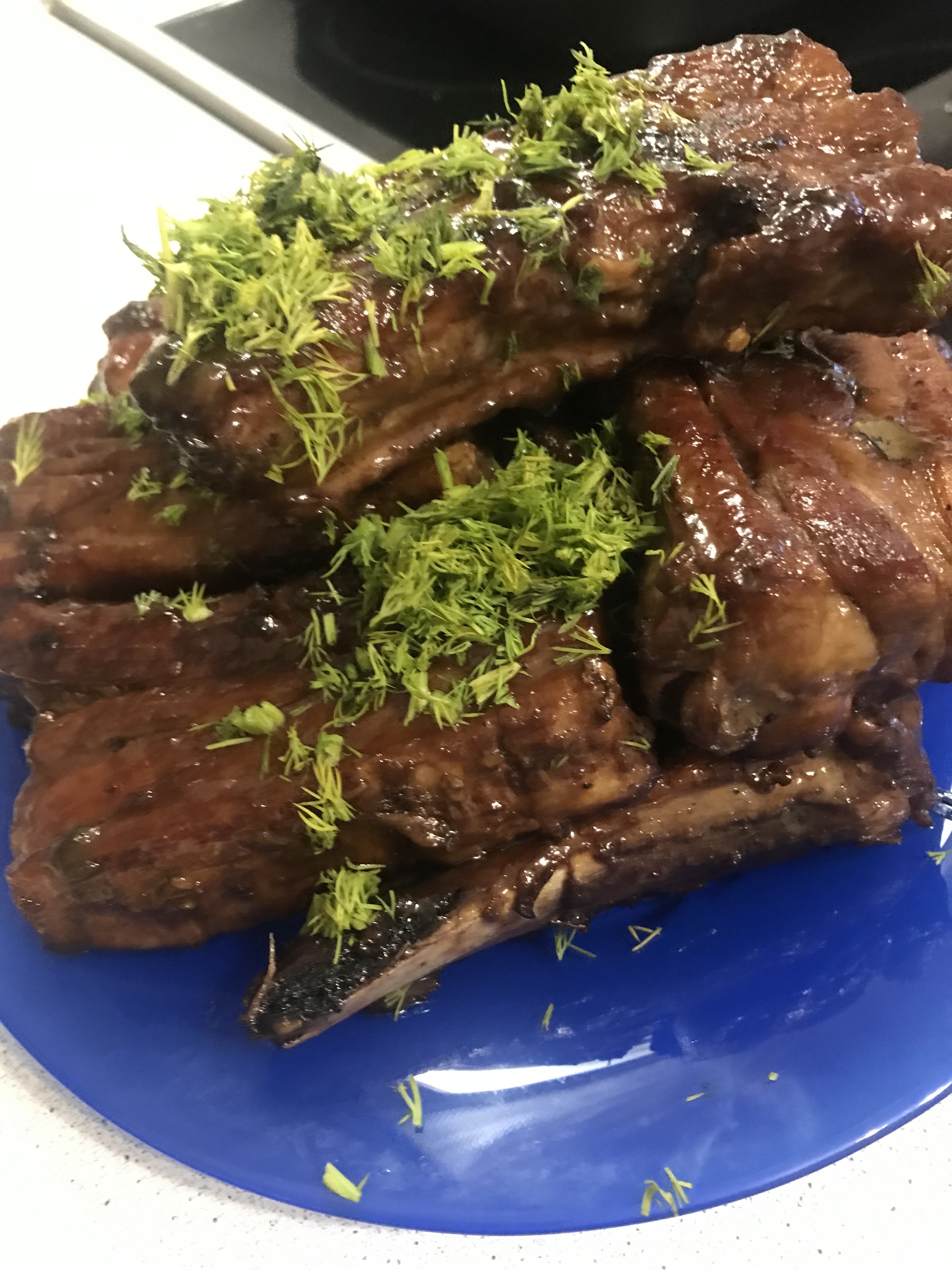 Very fatty ribs for those who are not watching their figure - My, Cooking, Meat, Edge, Fat, Obesity, Longpost, Recipe