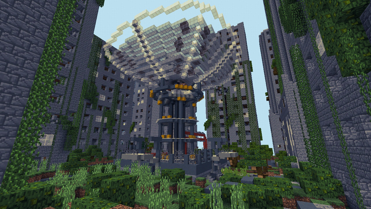 Recommend shaders for the map, hehe crisis 3 - My, Crysis, Crytek, Minecraft, Miners, New York, Video game, Town, Jungle