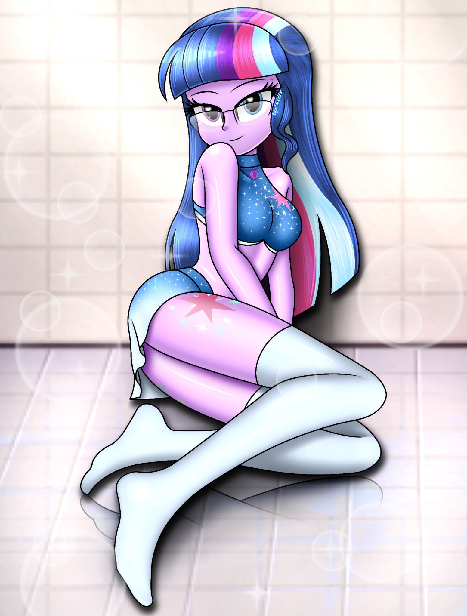 Powerful poses - My little pony, Equestria girls, Twilight sparkle, Sci-Twi, Longpost, MLP Edge