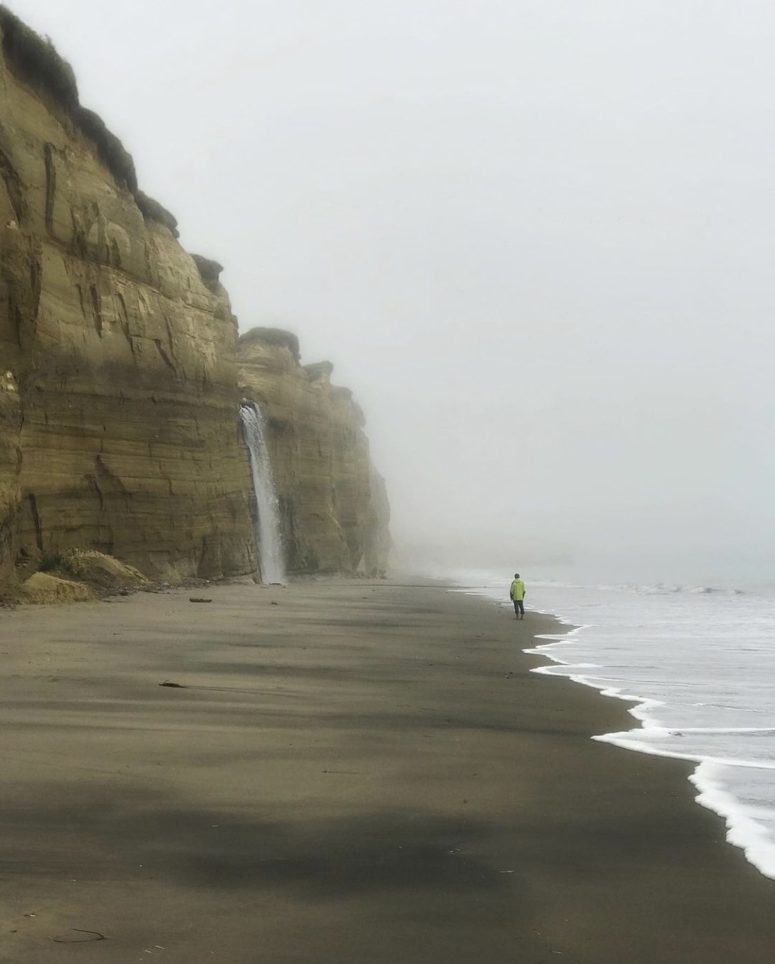 Golovninsky cliff, Russia. Kuril Island Kunashir - Travel across Russia, Tourism, Kurile Islands, Kunashir, Waterfall, Sakhalin Region, Travels, Longpost