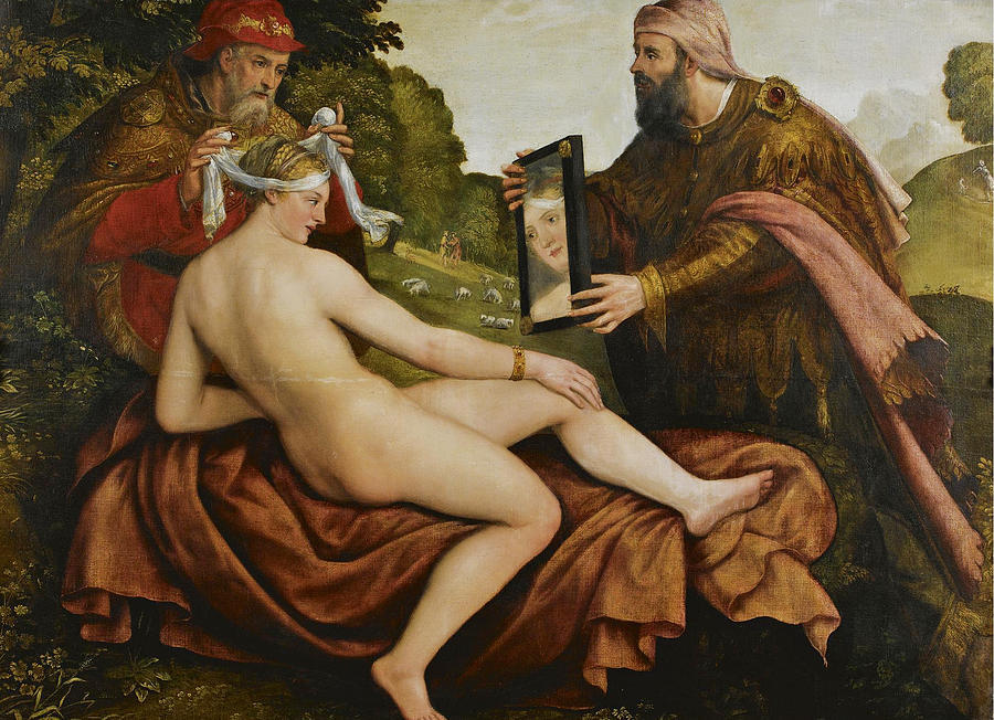 Susanna and the elders - My, Painting, Painting, Art, Longpost, Bible