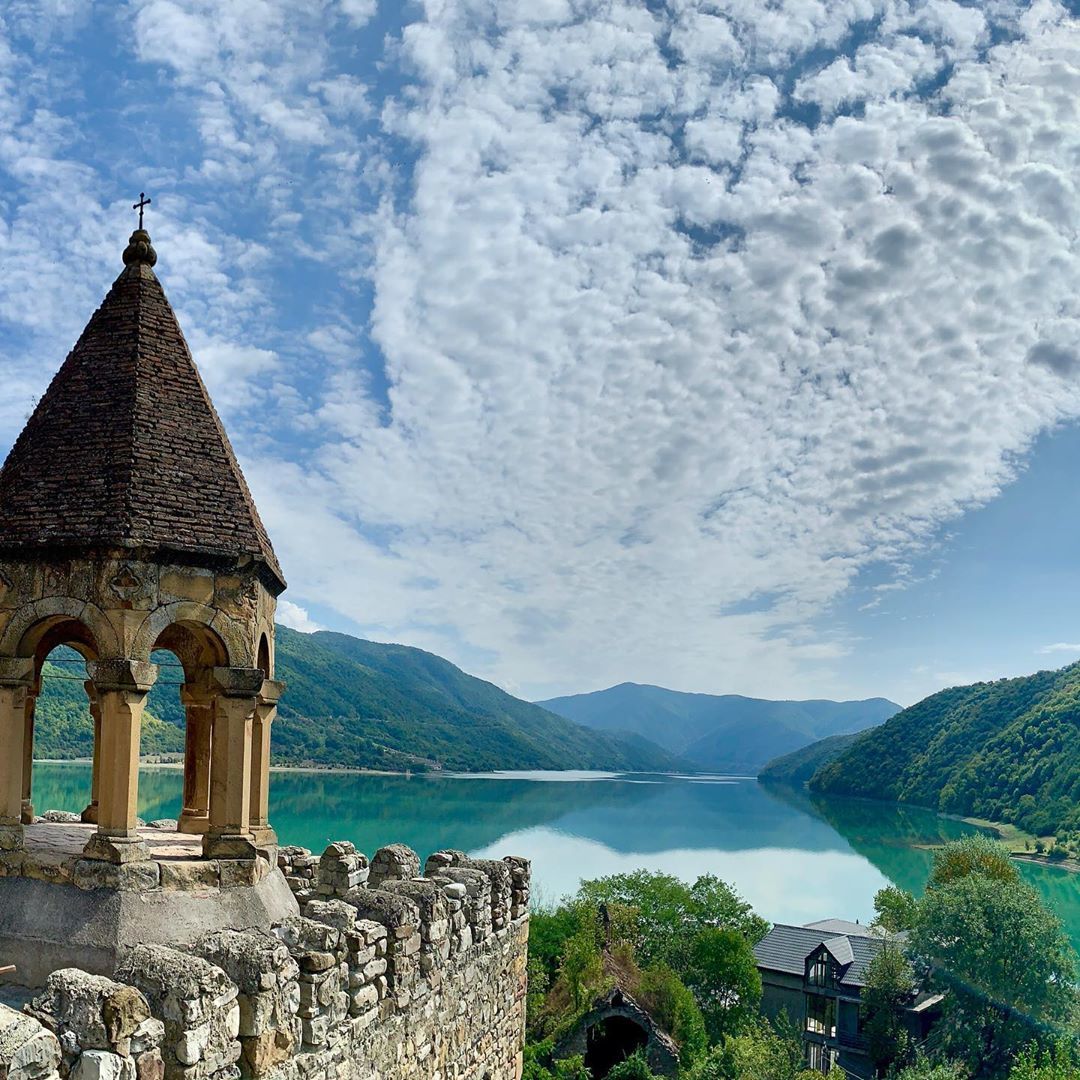 Ananuri Castle, Georgia - Georgia, Ananuri, Lock, sights, Sakartvelo, Longpost, Fortification