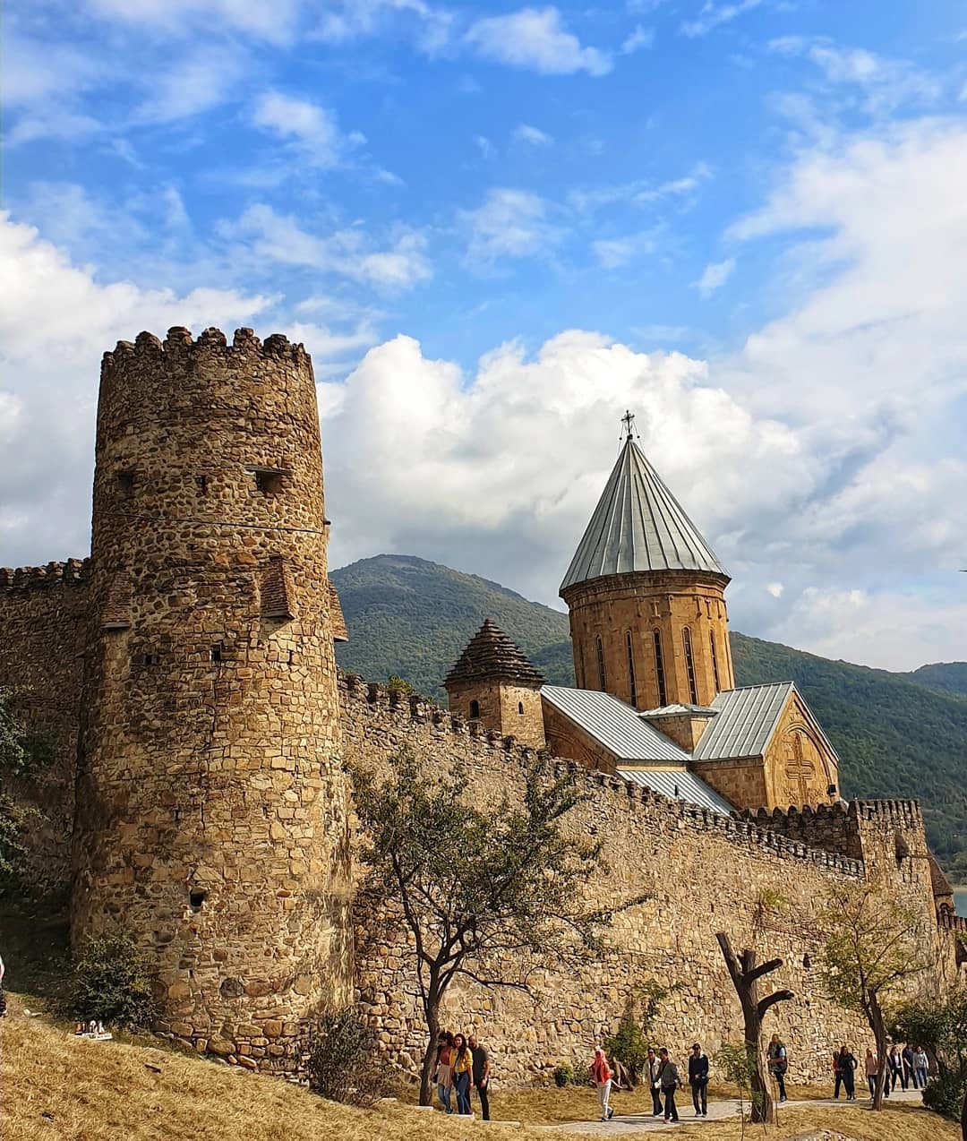 Ananuri Castle, Georgia - Georgia, Ananuri, Lock, sights, Sakartvelo, Longpost, Fortification