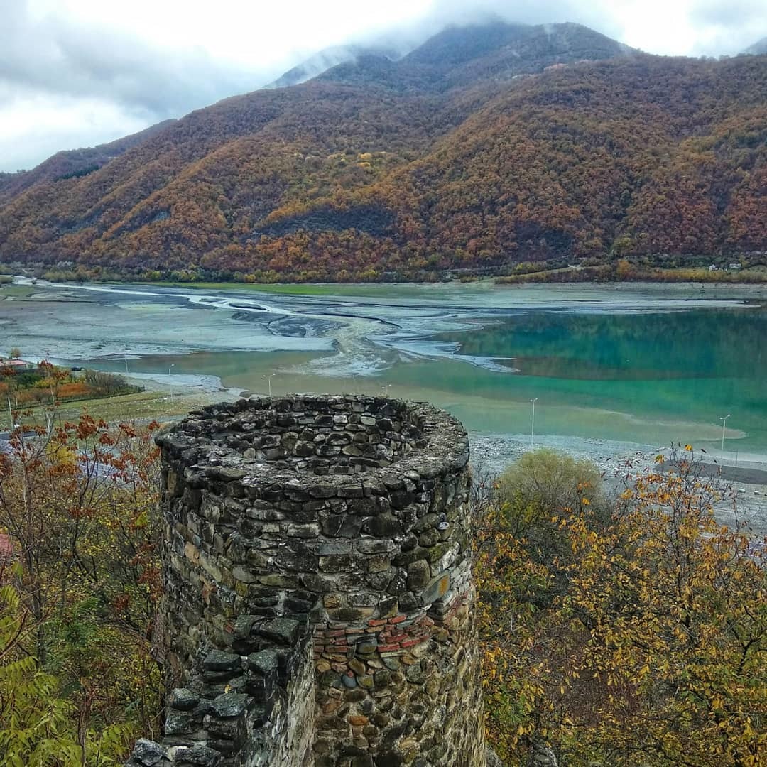 Ananuri Castle, Georgia - Georgia, Ananuri, Lock, sights, Sakartvelo, Longpost, Fortification