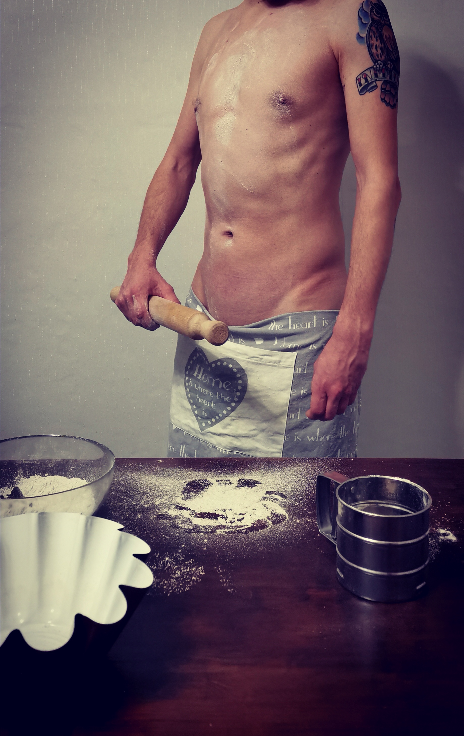 Cook together - NSFW, My, Torso, Guys, beauty, Playgirl, Longpost, Author's male erotica