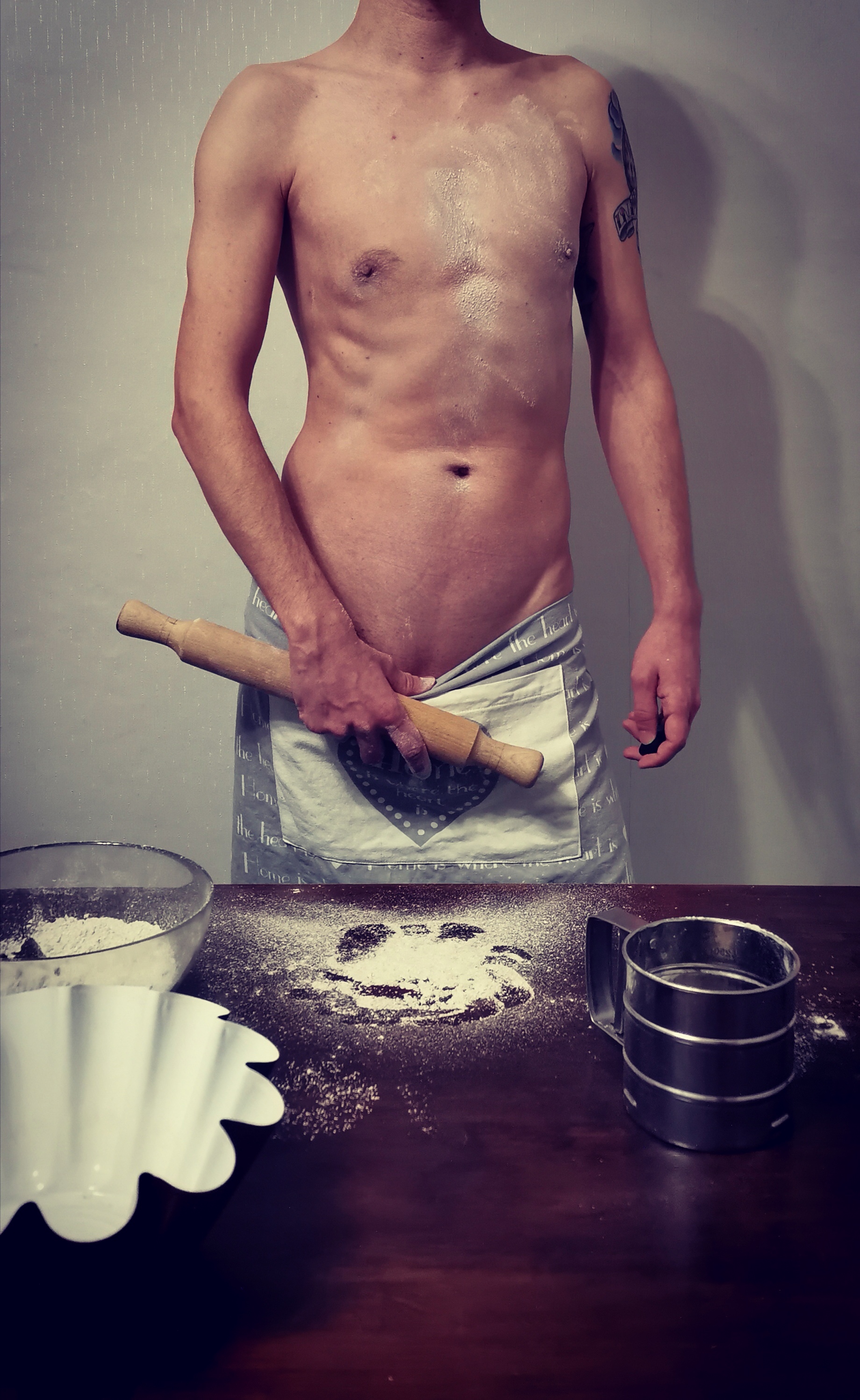 Cook together - NSFW, My, Torso, Guys, beauty, Playgirl, Longpost, Author's male erotica