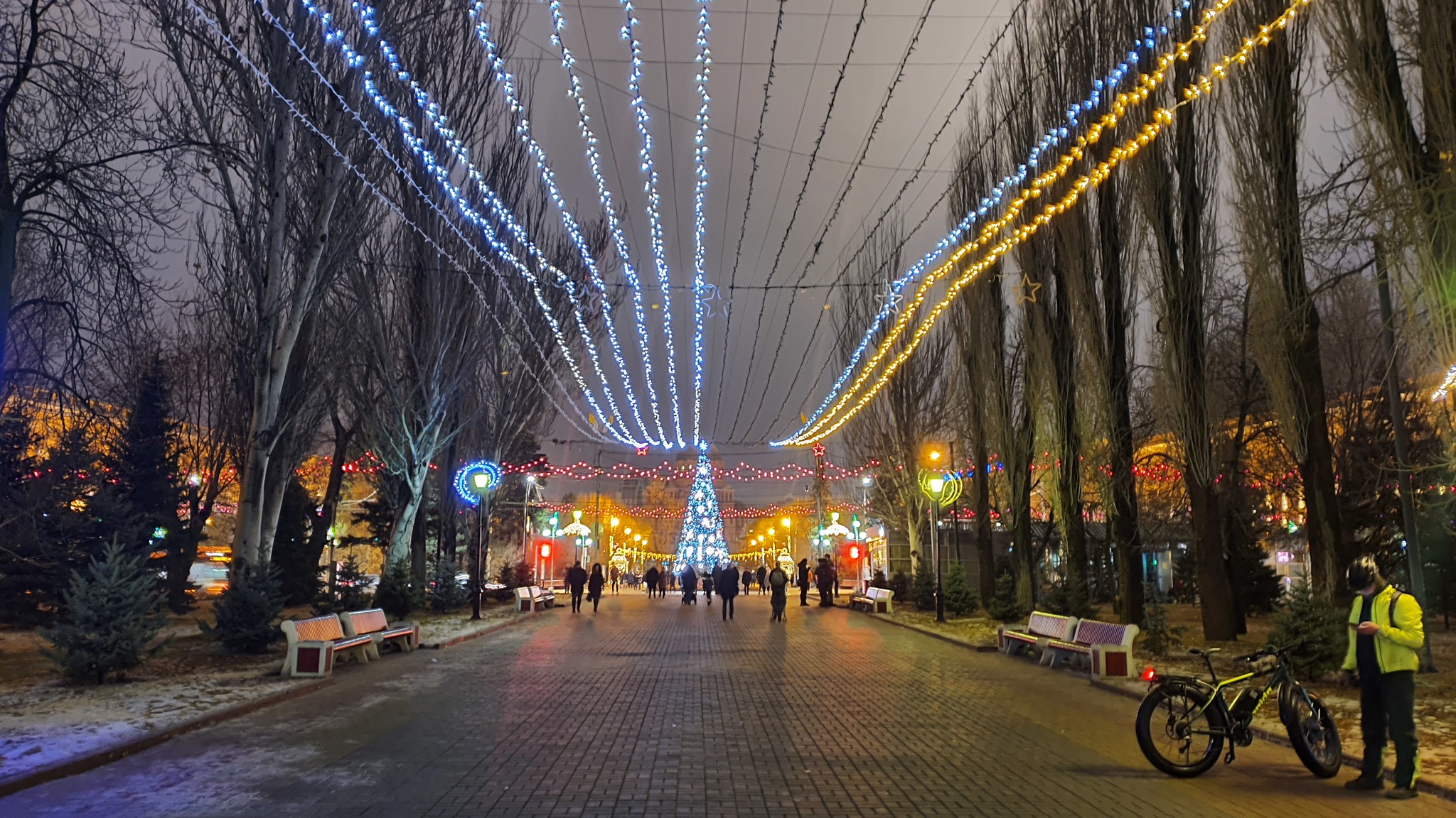 New Year's Volgograd 2021 - My, New Year, Volgograd, Video, Longpost