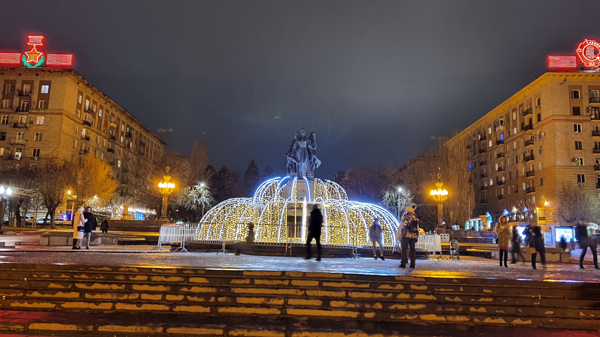 New Year's Volgograd 2021 - My, New Year, Volgograd, Video, Longpost