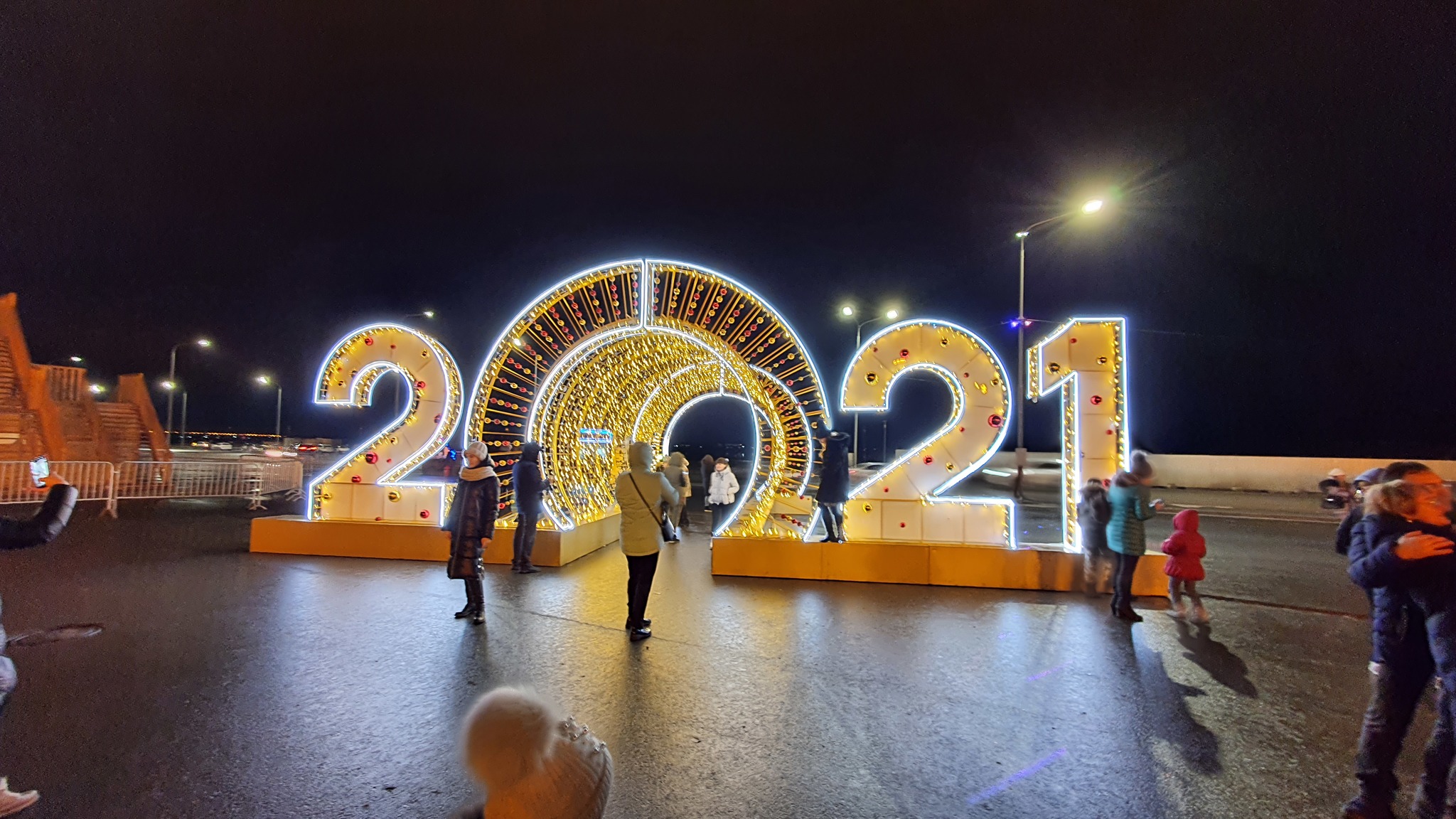 New Year's Volgograd 2021 - My, New Year, Volgograd, Video, Longpost