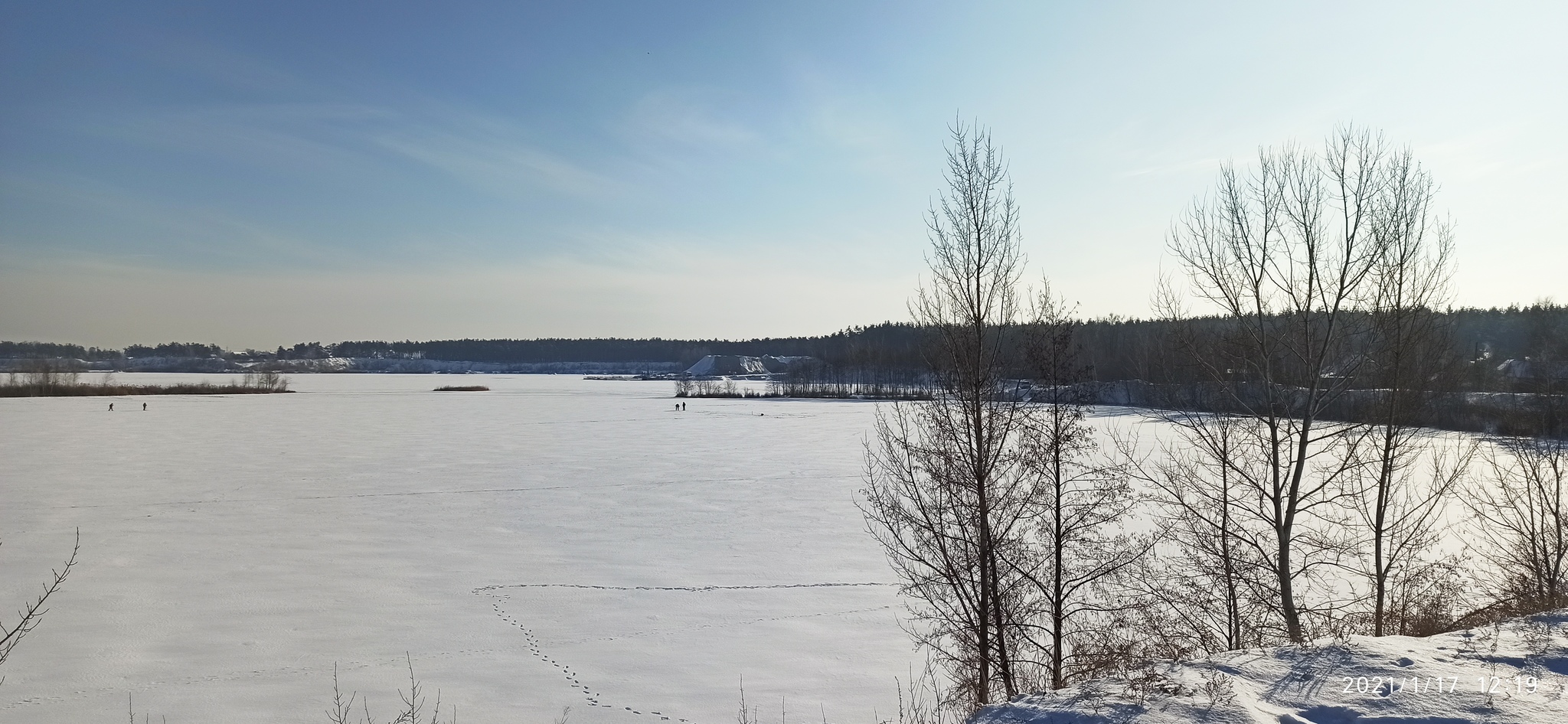 Зимний лес - Моё, Велосипед, Покатушки, Лес, Зима, Снег, Длиннопост