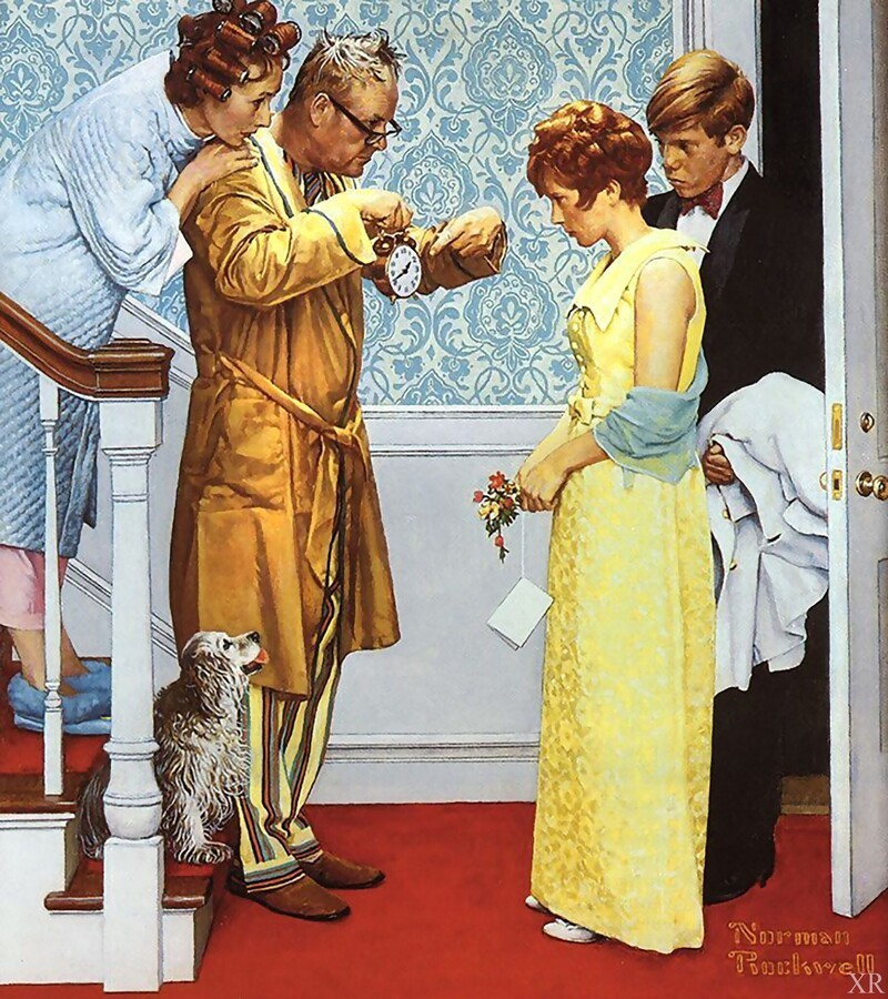 Norman Rockwell's love for detail - Painting, Art, Painting, Norman Rockwell, Longpost