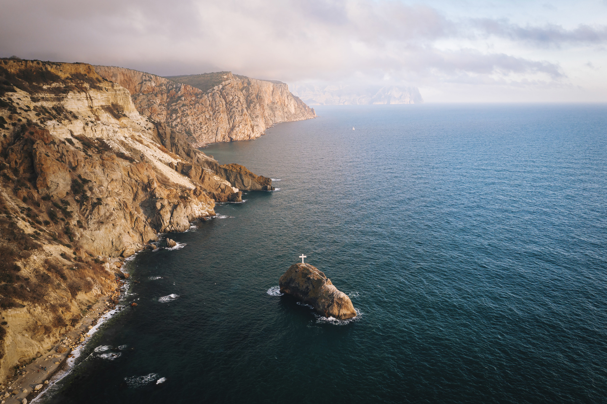 Новогодние зарисовки Крыма - Моё, Путешествия, Россия, Крым, Фотография, Море, Горы, Длиннопост