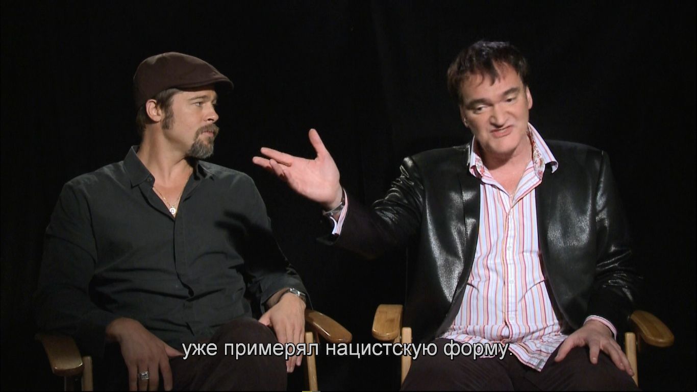 Quentin Tarantino, Til Schweiger and his attitude towards the Nazis - Quentin Tarantino, Thiel Schweiger, Actors and actresses, Celebrities, Storyboard, Nazis, Film Inglourious Basterds, Brad Pitt, Longpost, Inglourious Basterds (film)