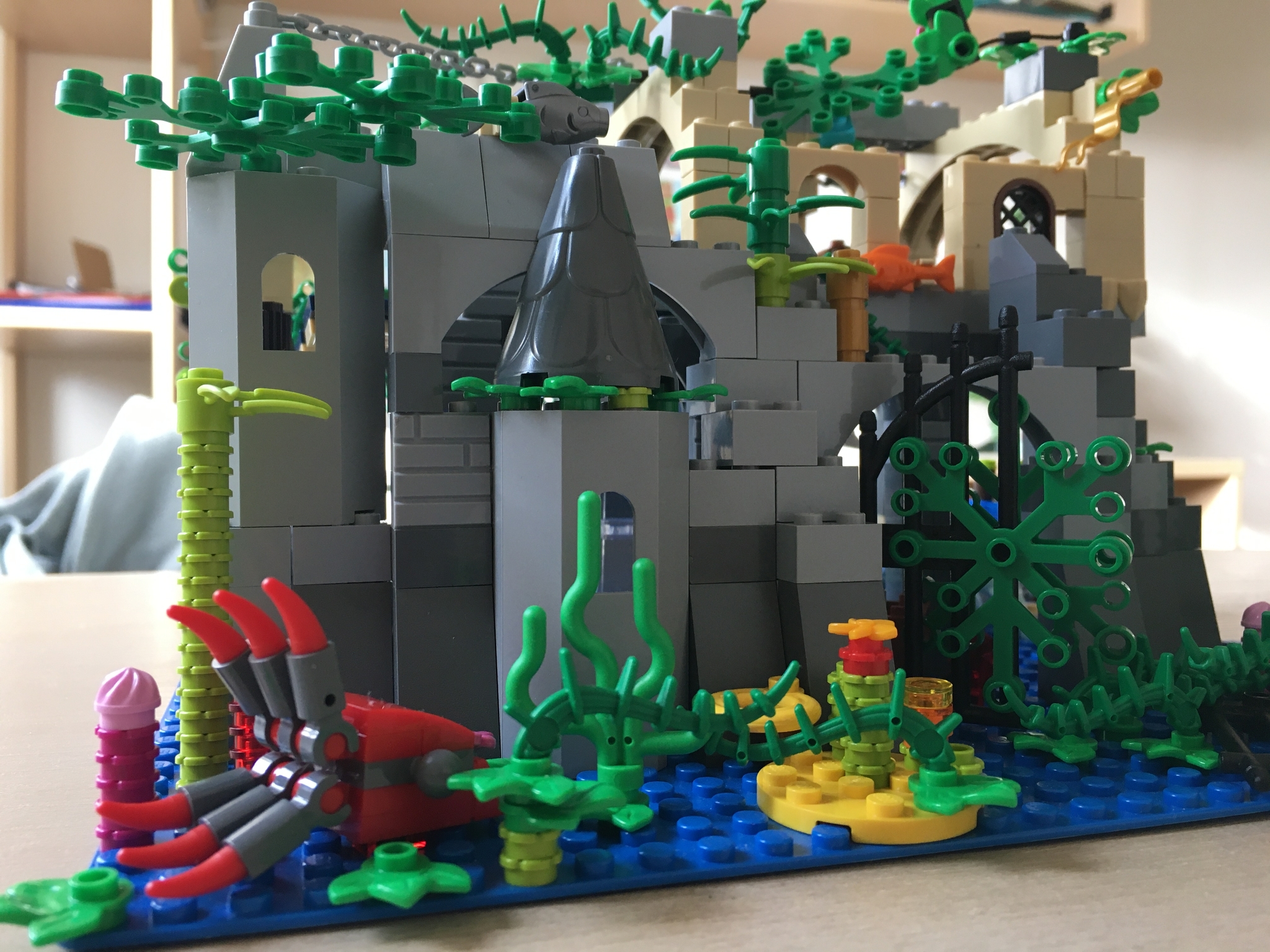 Our underwater bro - My, Lego, Homemade, Underwater world, Longpost