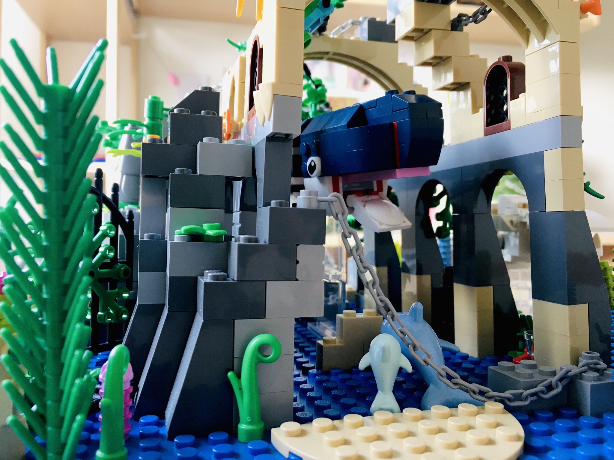 Our underwater bro - My, Lego, Homemade, Underwater world, Longpost